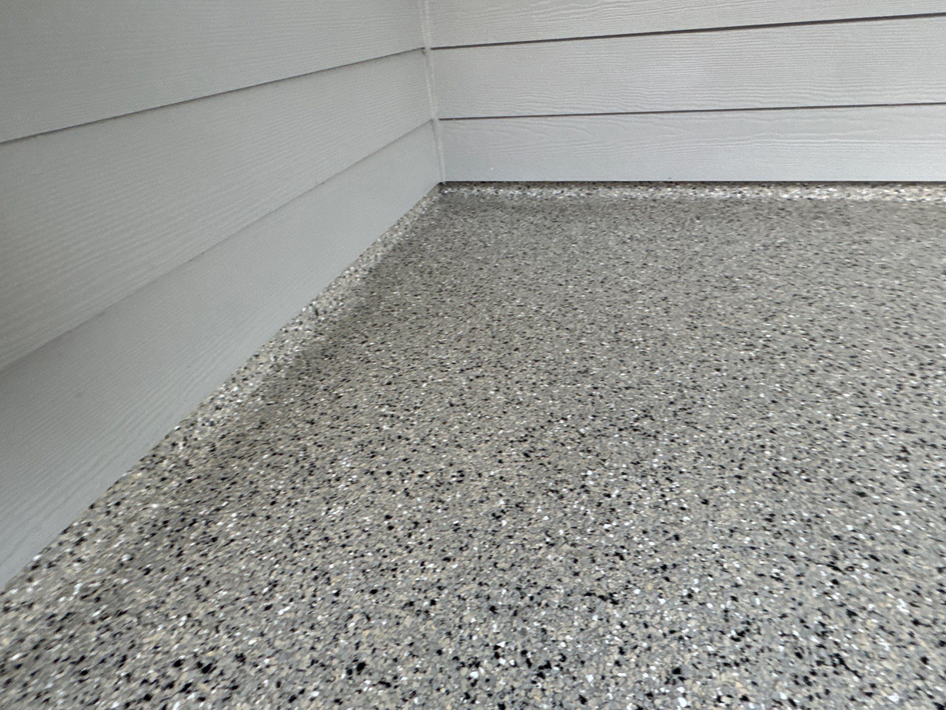 Patio and Sidewalk in Fort White, FL (Patio in Mediterranean, Sidewalk in Claystone Custom Hybrid) by Cross Creek Concrete Coatings