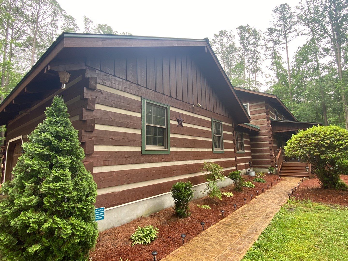 Chesapeake Log Cabin by AKK Painting LLC