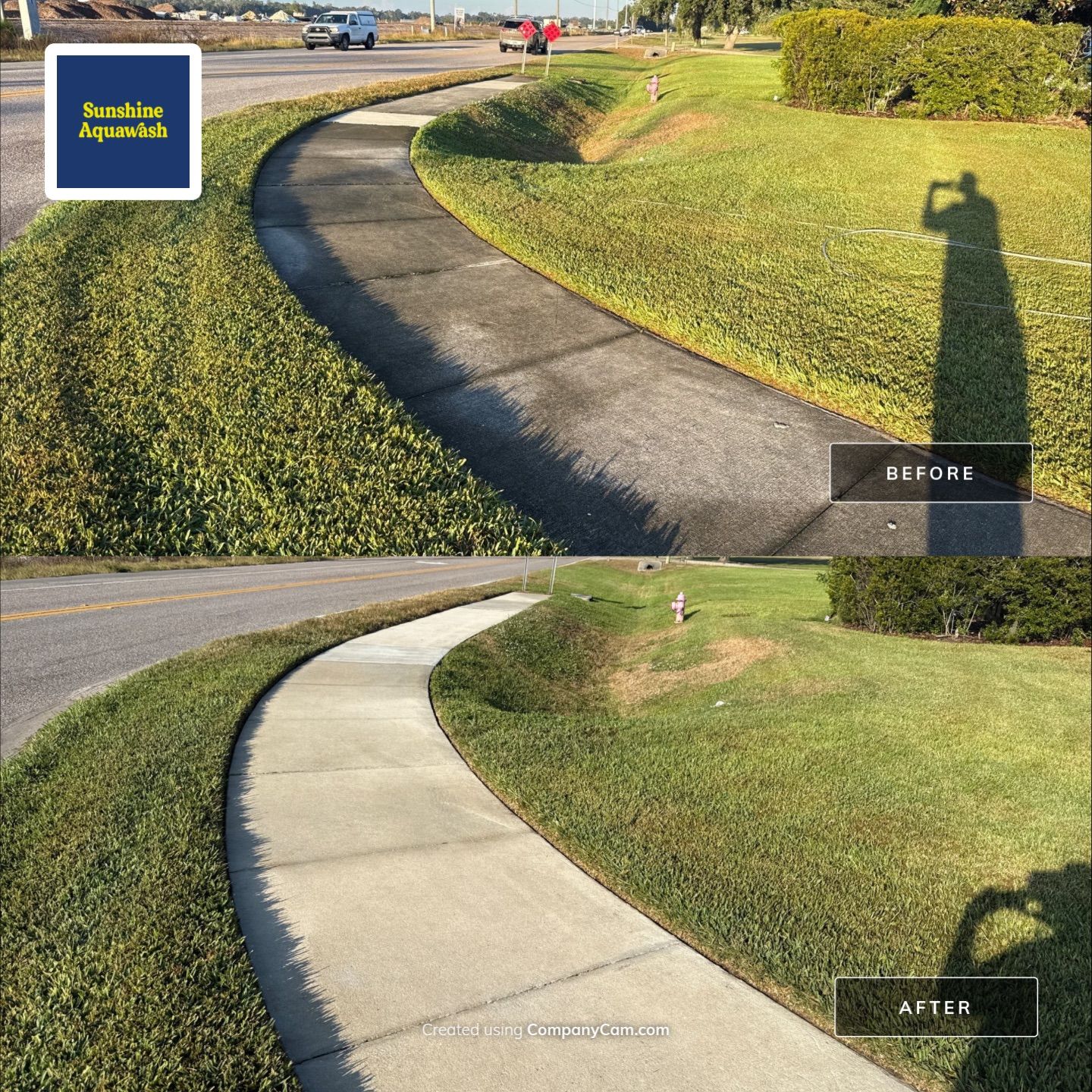 HOA Community Cleaning in River Wind | Sidewalk & Curb Pressure Washing in Bradenton, FL by Sunshine AquaWash