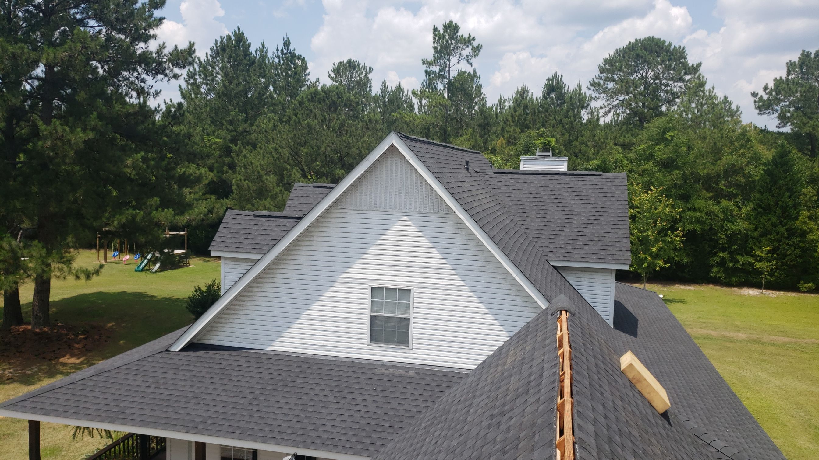 Residential Roofing Installation using Roof Replacement by American Roofing & Construction LLC