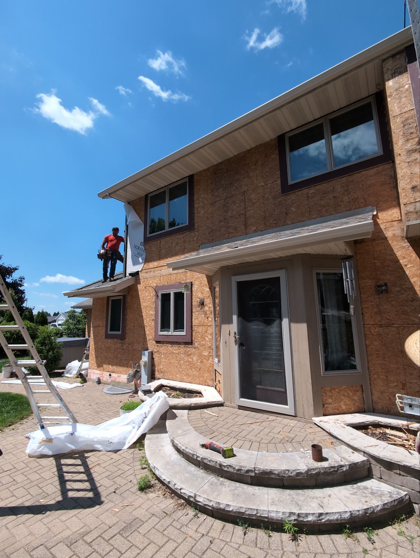 Bye Bye Cedar Siding ! Hello Misty Shadow!  by Gellings Roofing & Siding