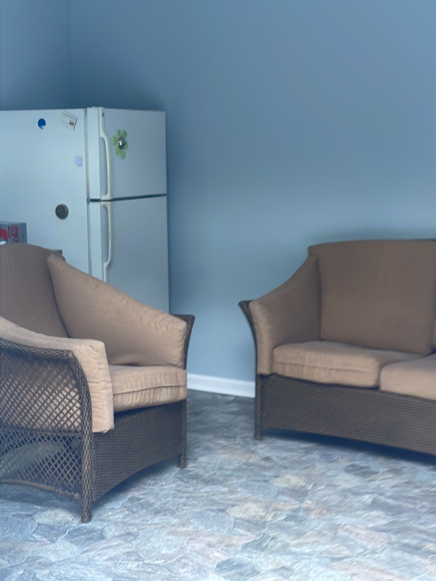 Pool Surround remodel with retaining walls, new waterfall and water slide by Fairfax Contractors, LLC