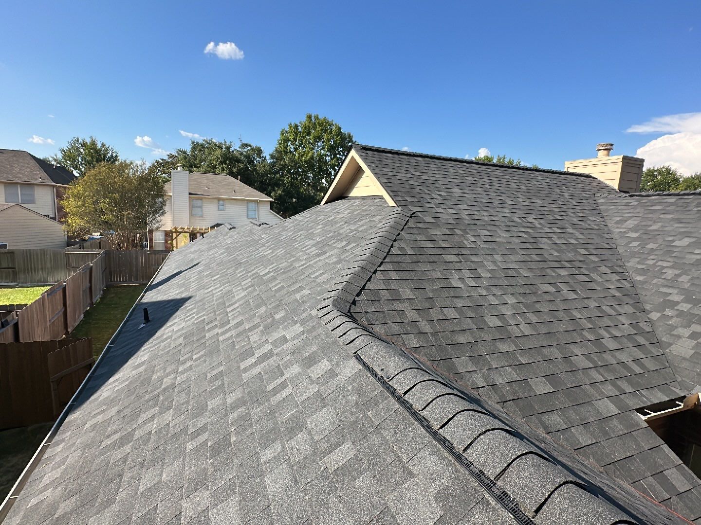 Residential Roofing Installation using Owen's Corning Duration (Lifetime) Shingles by Roof Repair Company