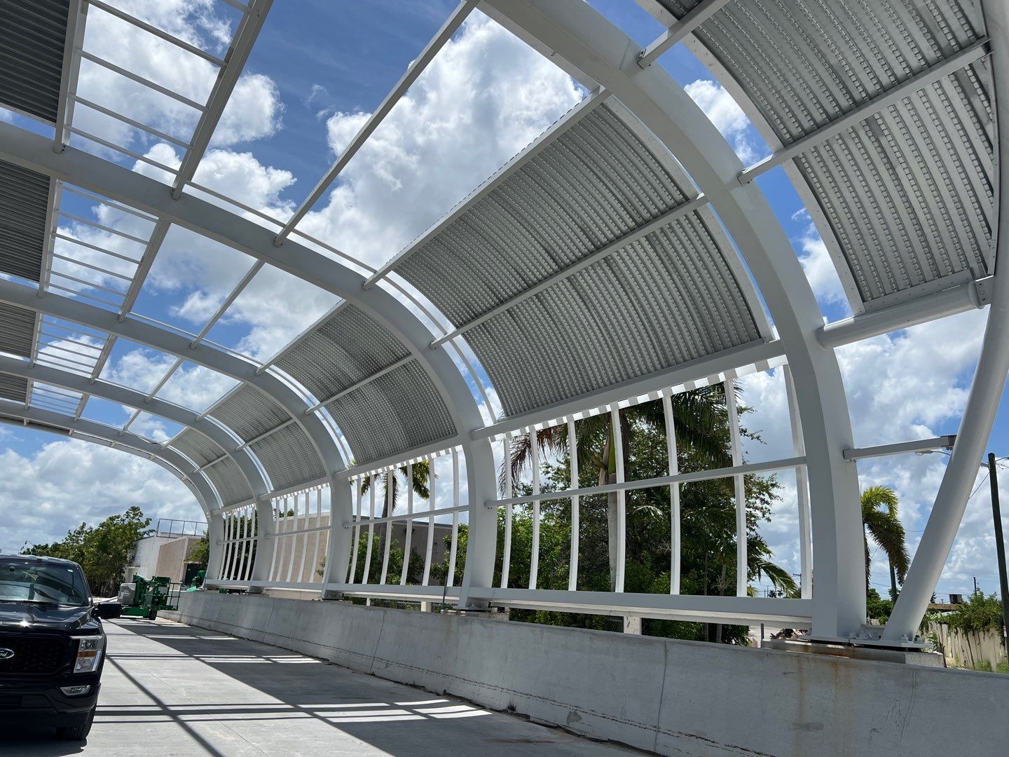 South Corridor Rapid Transit Bus Stations by RoofSmith of Tampa Bay