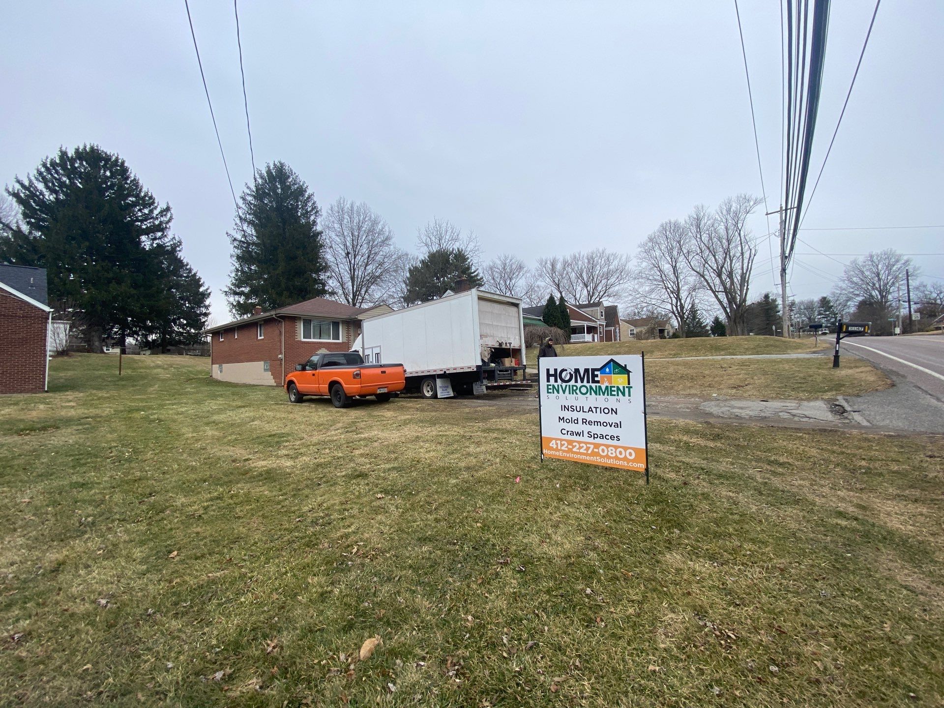 Attic insulation upgrade for new furnace in Bridgeville, PA 15017 by Home Environment Solutions