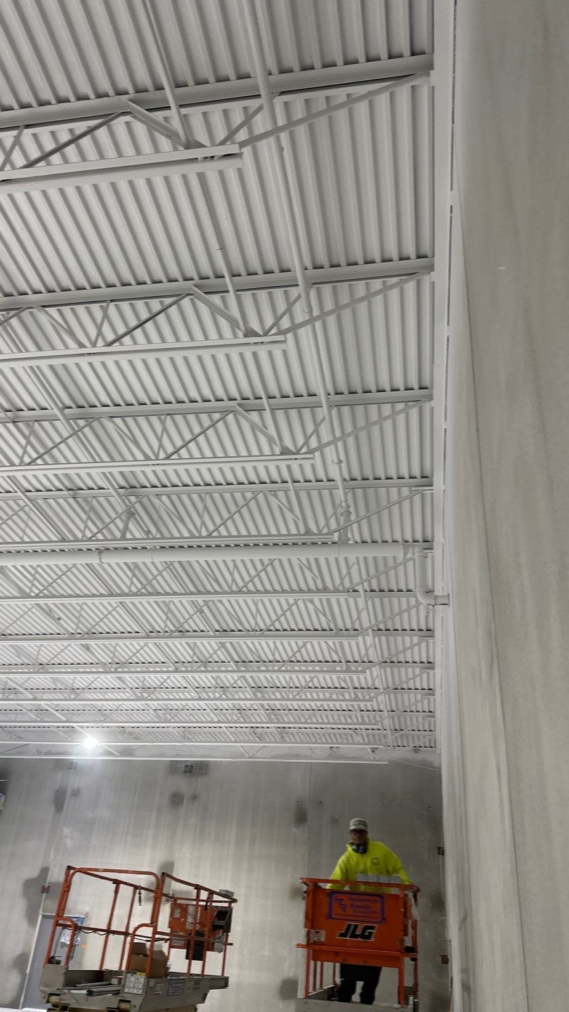New Construction Precast - Warehouse, Office & Line Striping by Blair Commercial Painting, LLC
