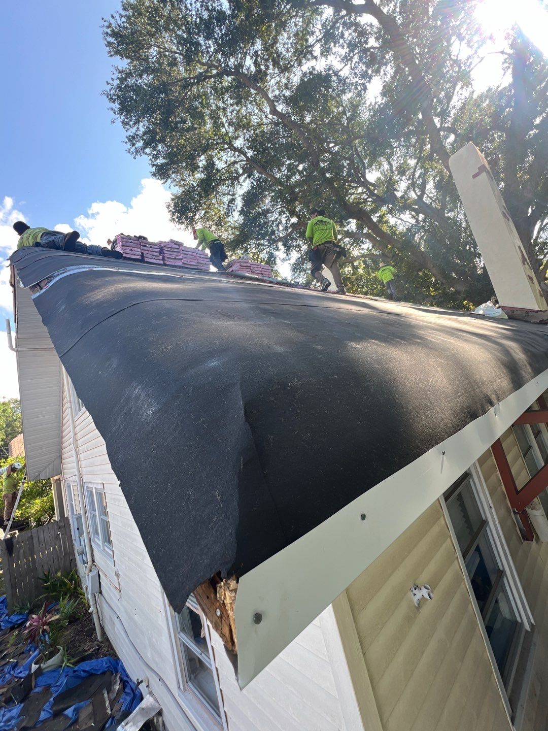 Project in St. Petersburg 33713 by Mitchell Roofing Company LLC