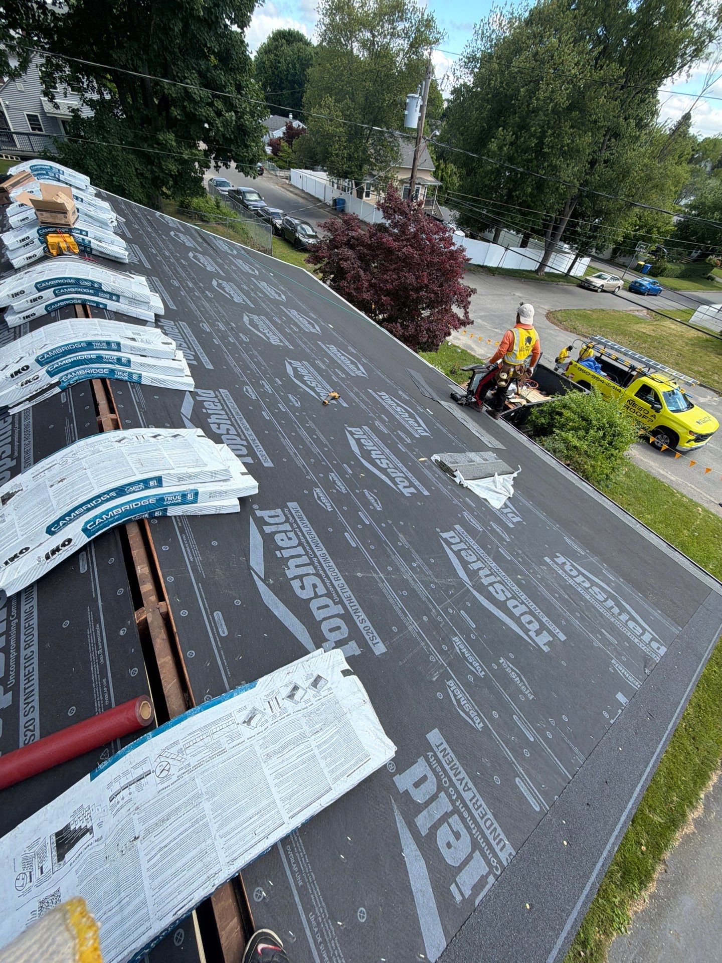 Project in Waterbury, CT by Elitex Roofing