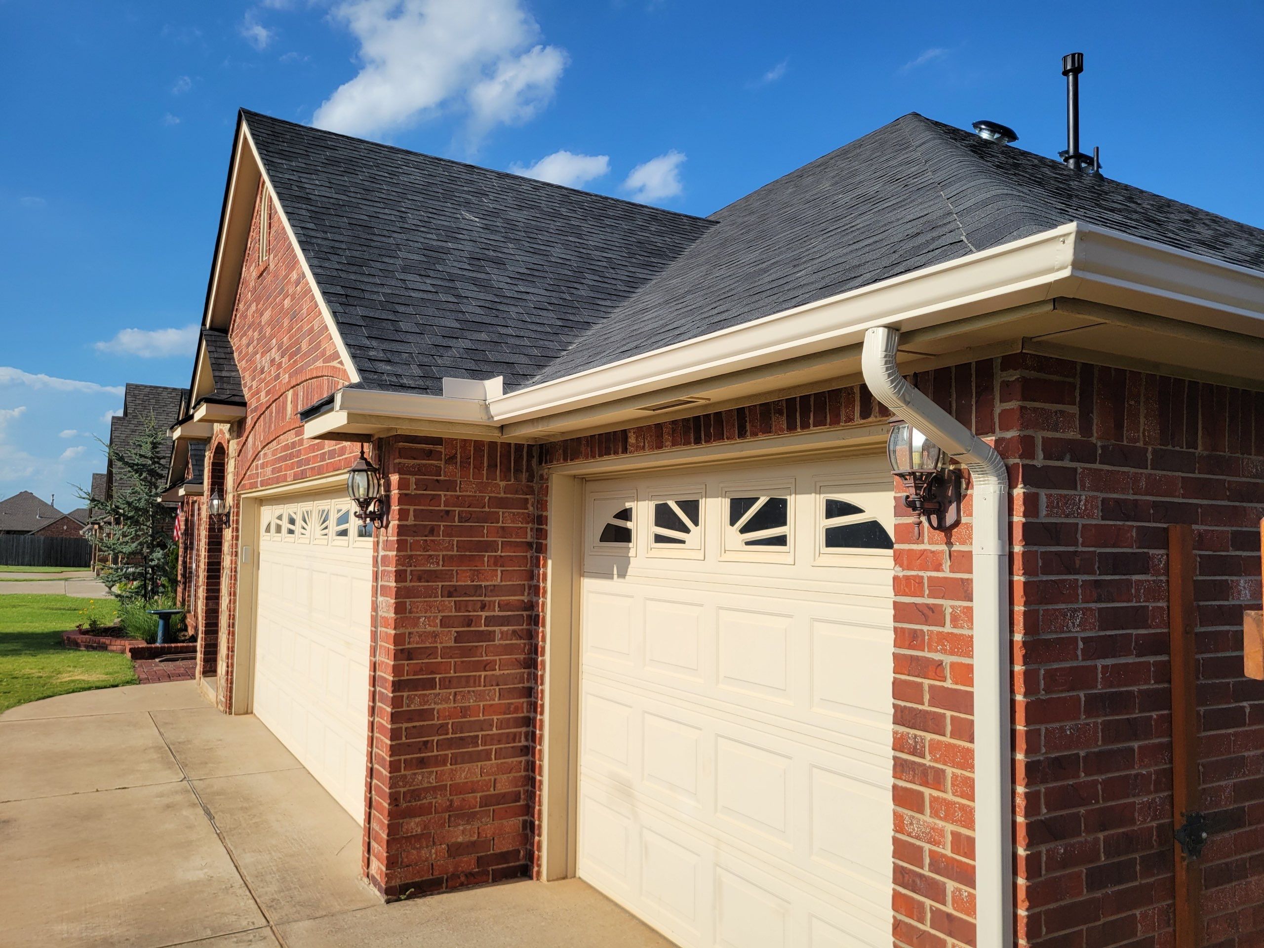 roof replacement in Mustang by McCann's Roofing and Construction