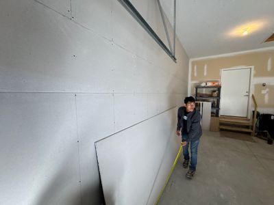 Residential Garage Insulation and Sheetrock Installation – Omaha, NE Project