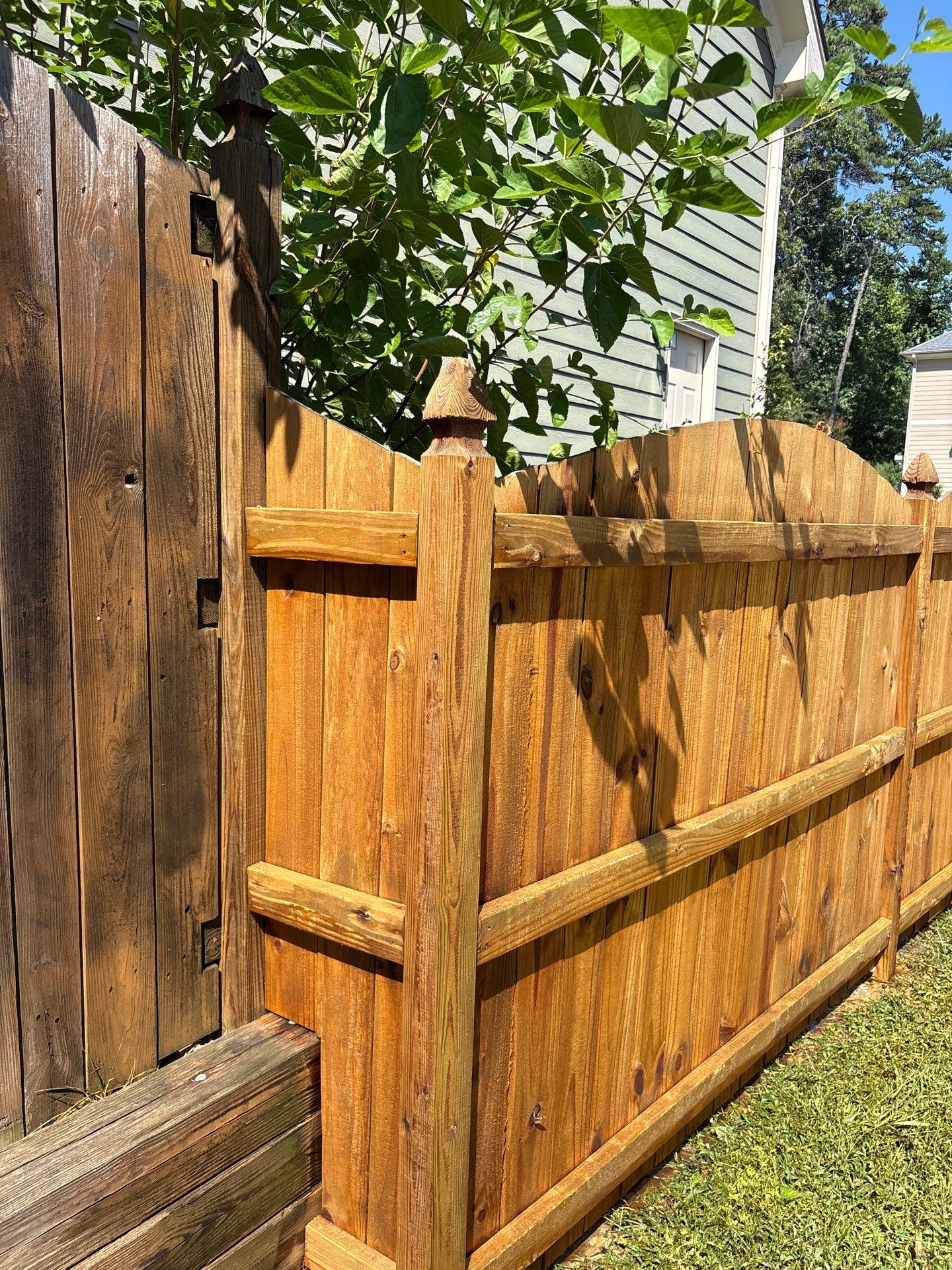Fence using Wood Sealant by DuraSeal