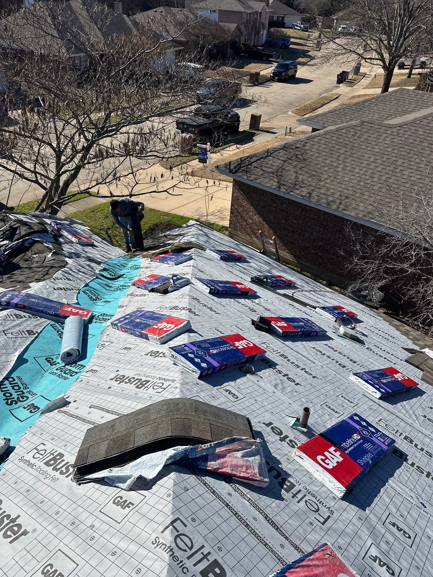 Project in McKinney  by Zeus Exteriors