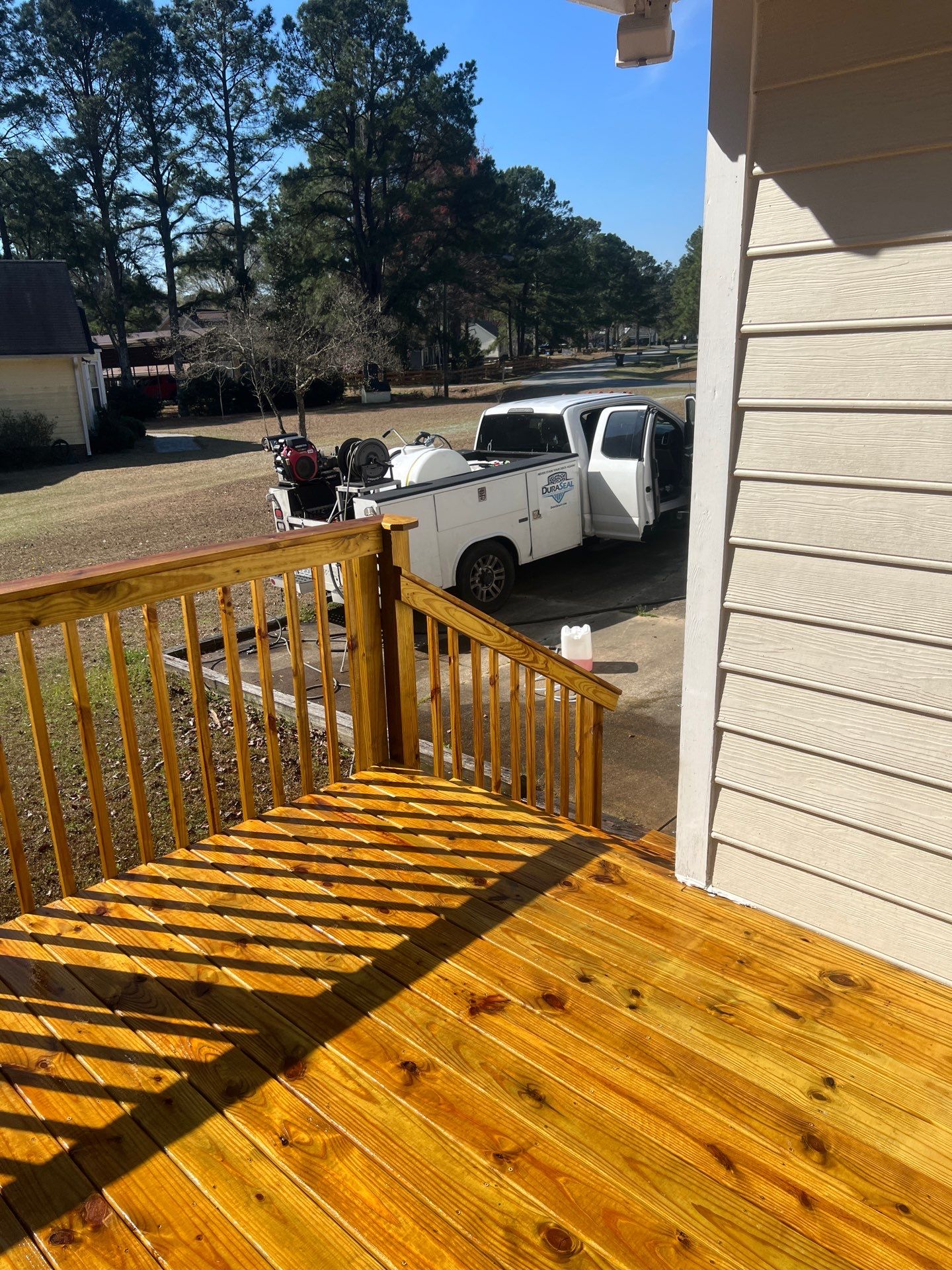 Deck using Wood Sealant by DuraSeal