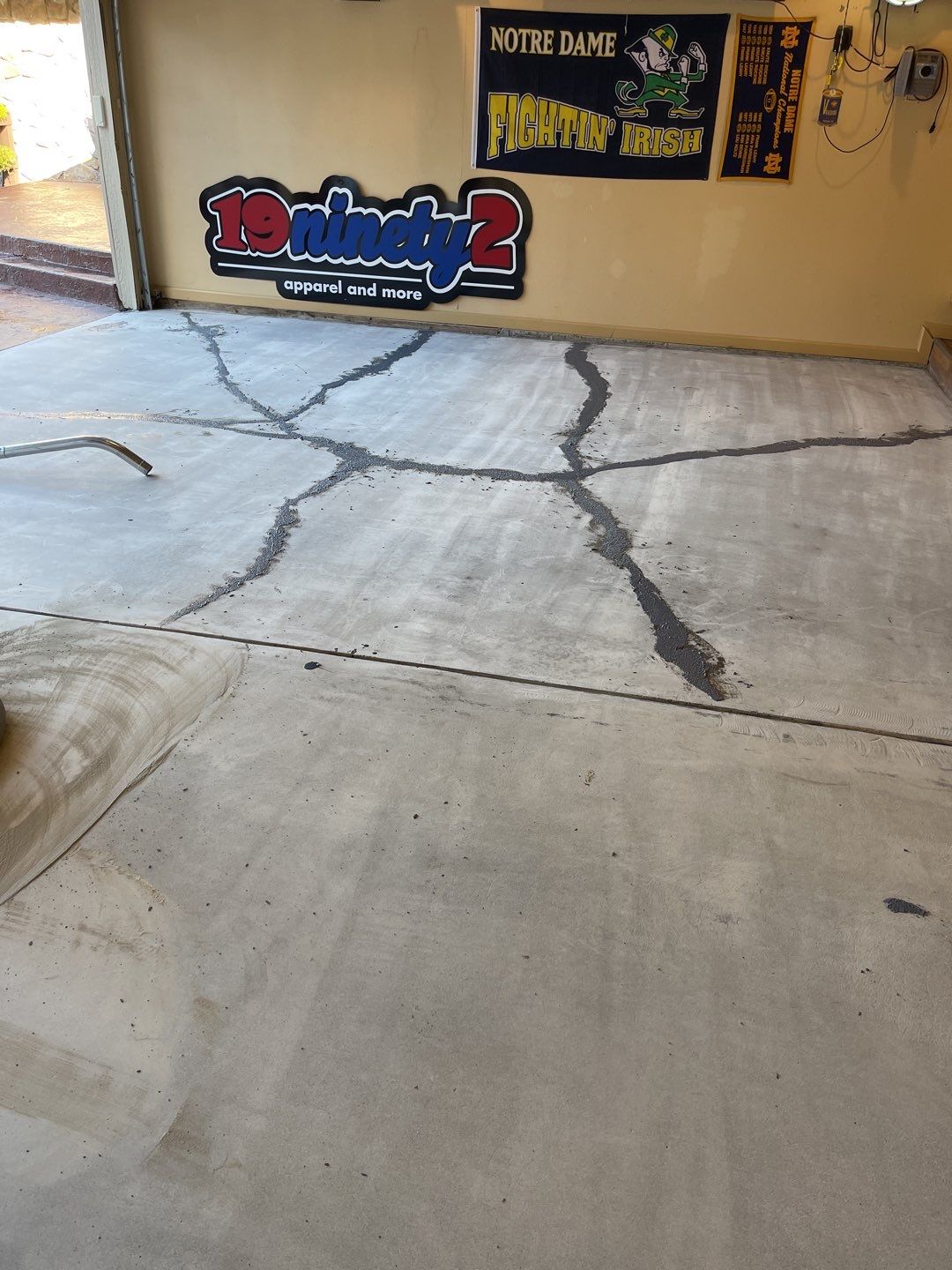 Garage Transformation using Silver Creek by Croc Coatings, LLC