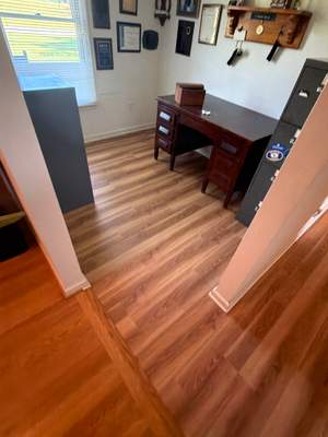 LVP Flooring Installation & Bathroom Flooring Upgrade