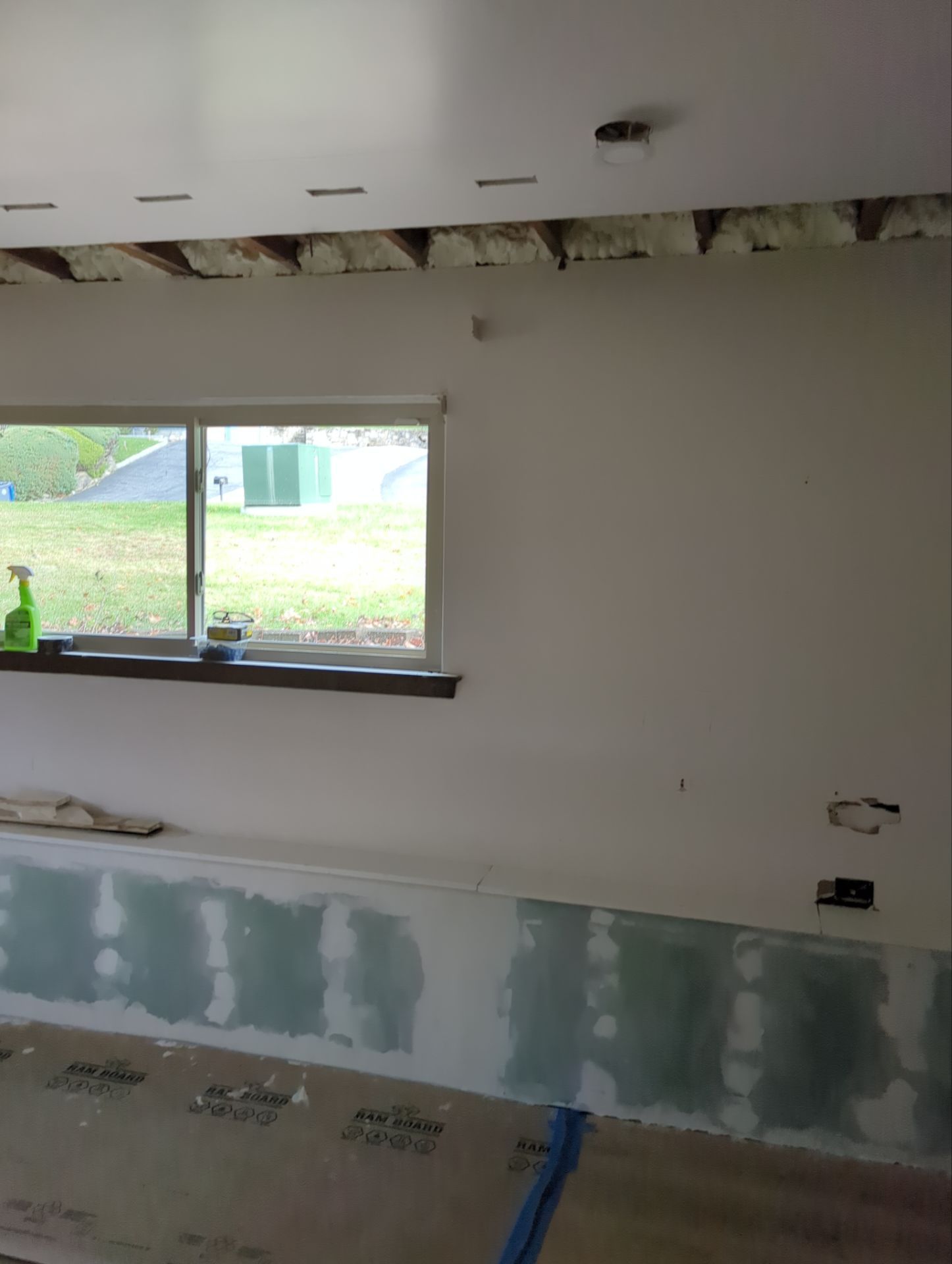 Exterior Walls Using Closed-Cell Spray Foam by NYS Foam & Energy