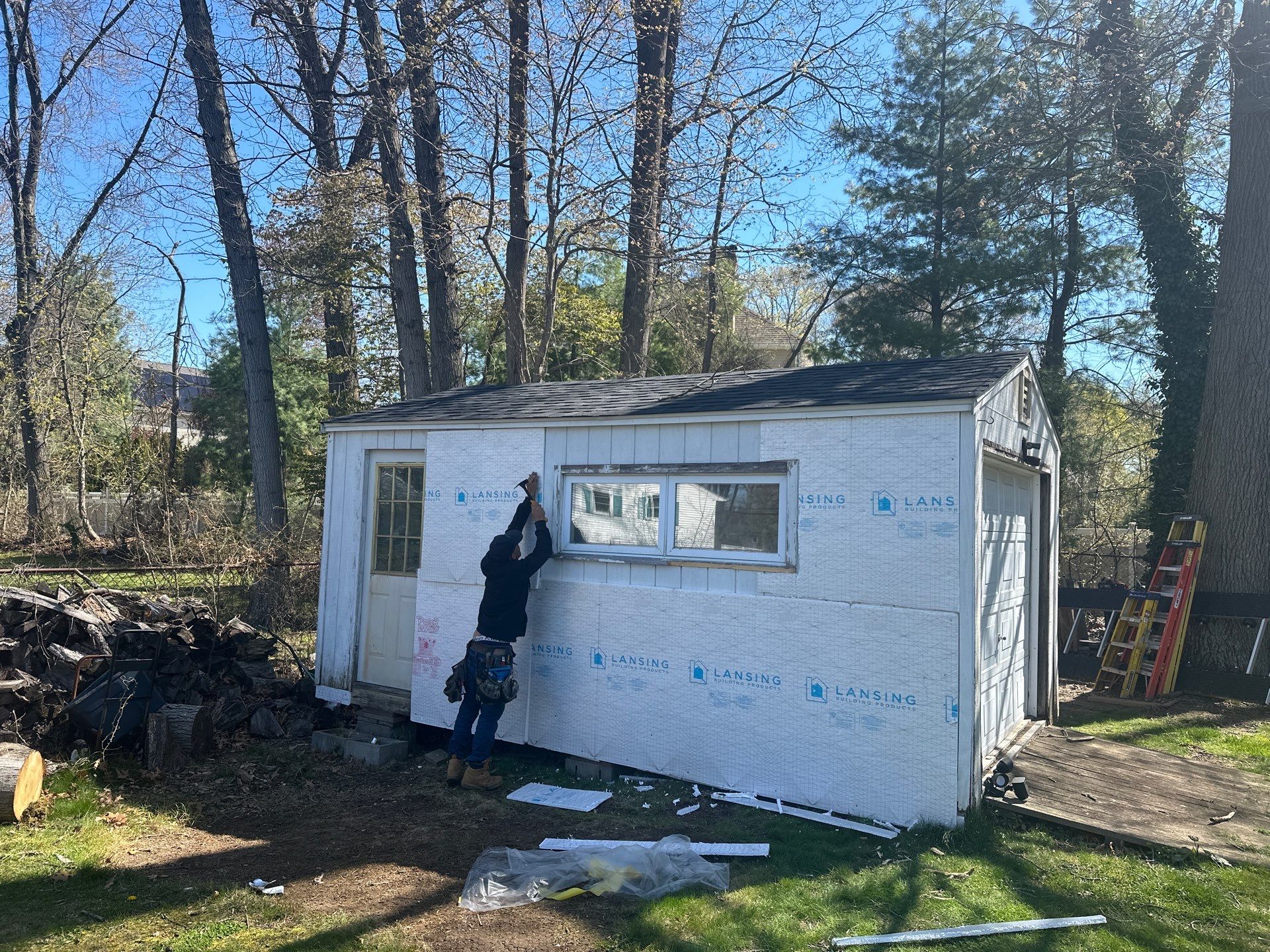 Siding Installation using Royal Building Products Carbon by A Plus Exterior