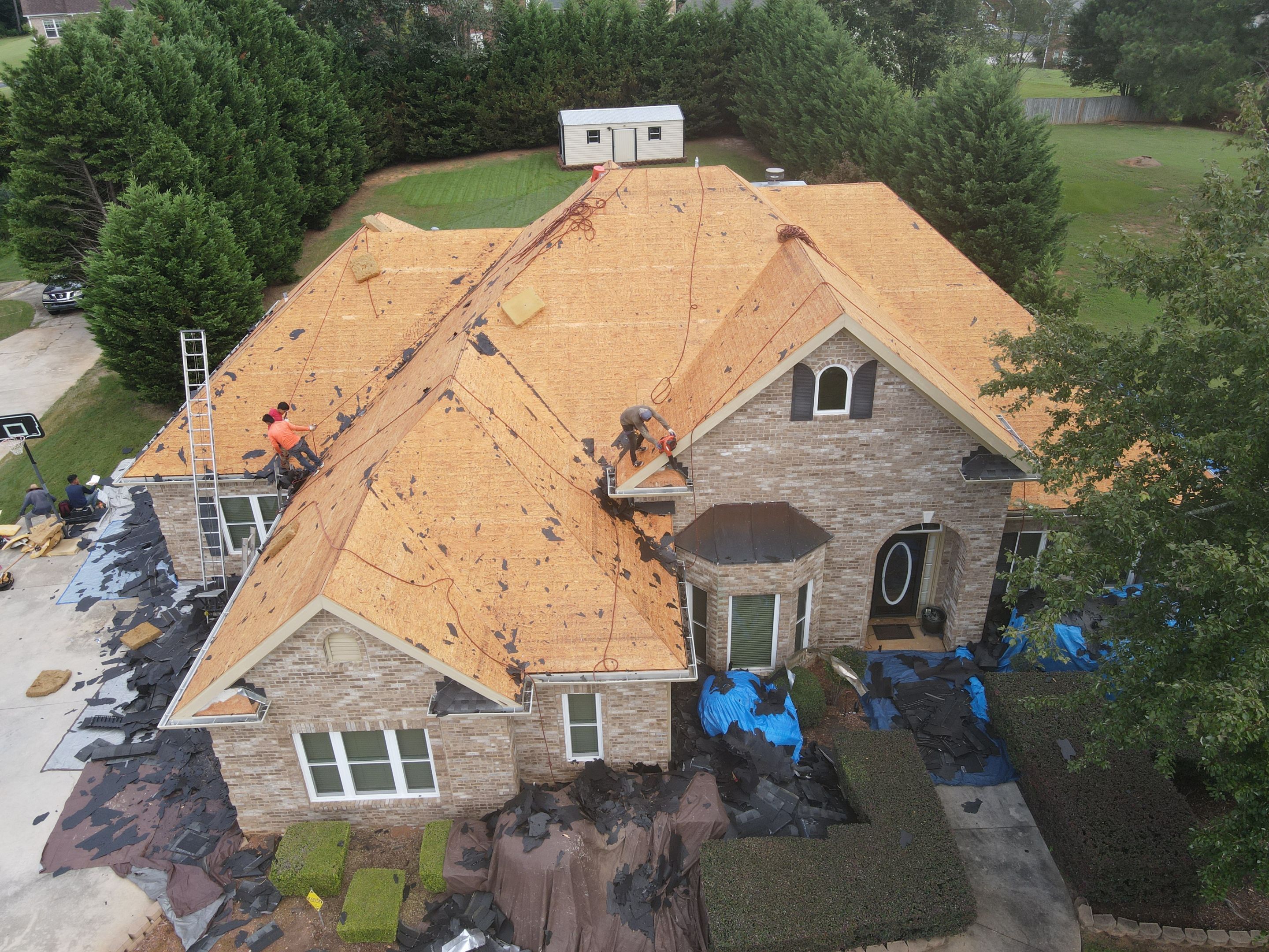 Residential Roofing Installation using Owens Corning by Inspector Roofing and Restoration