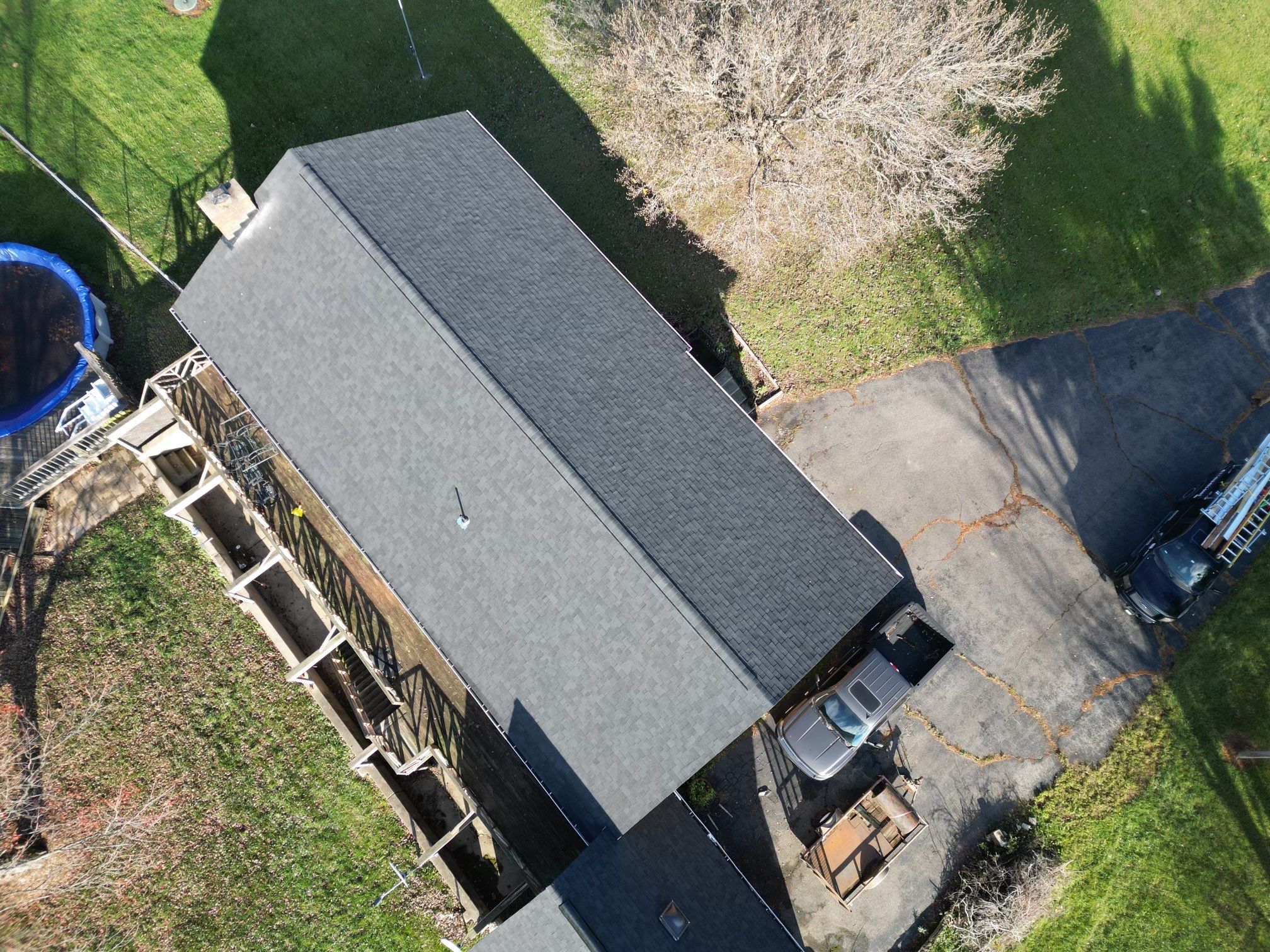 Hail Damage Roof Repair by Storm Contracting 
