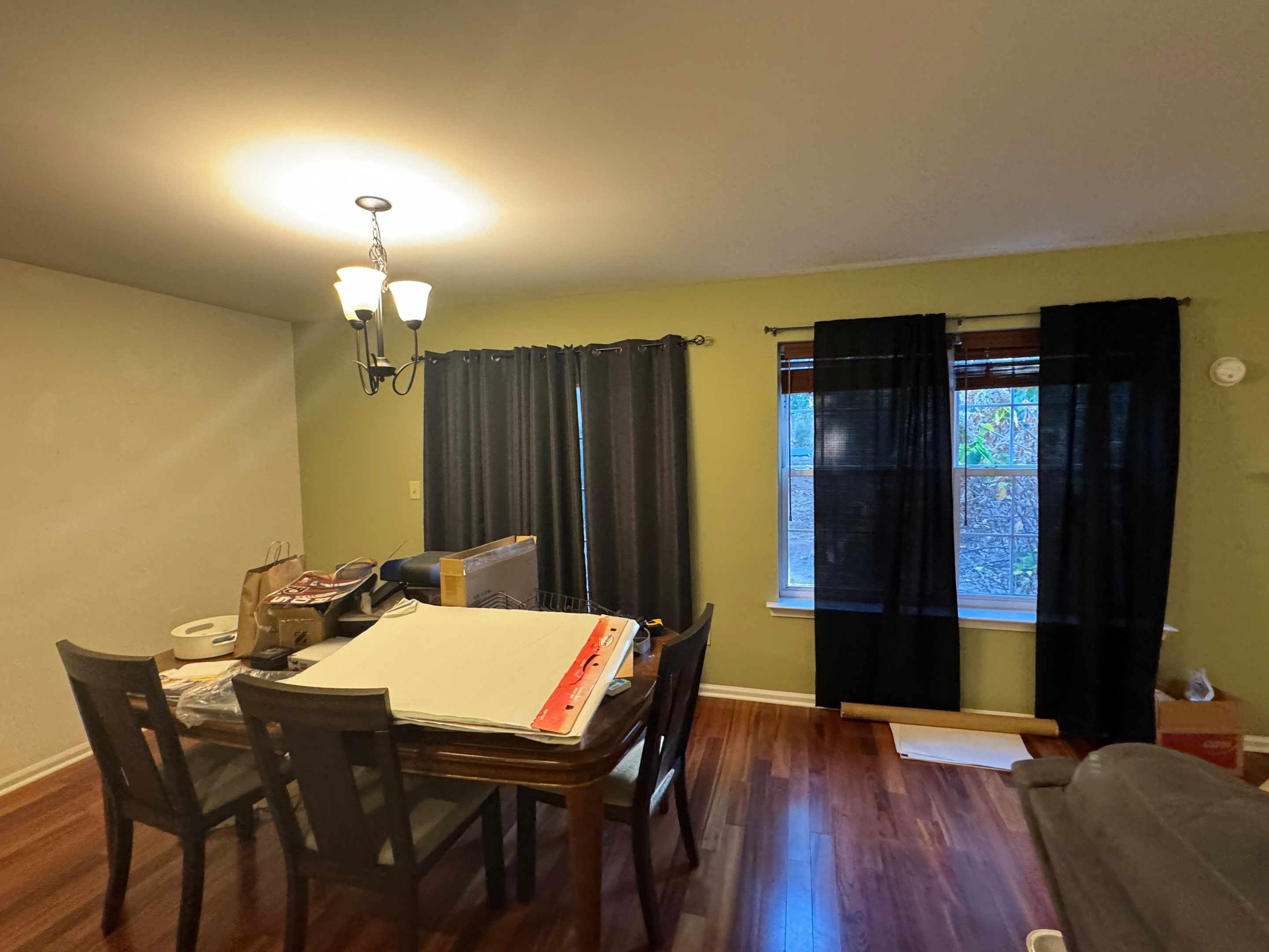 First Floor Painting Project in Red Hill, PA by Davis Painting Llc 