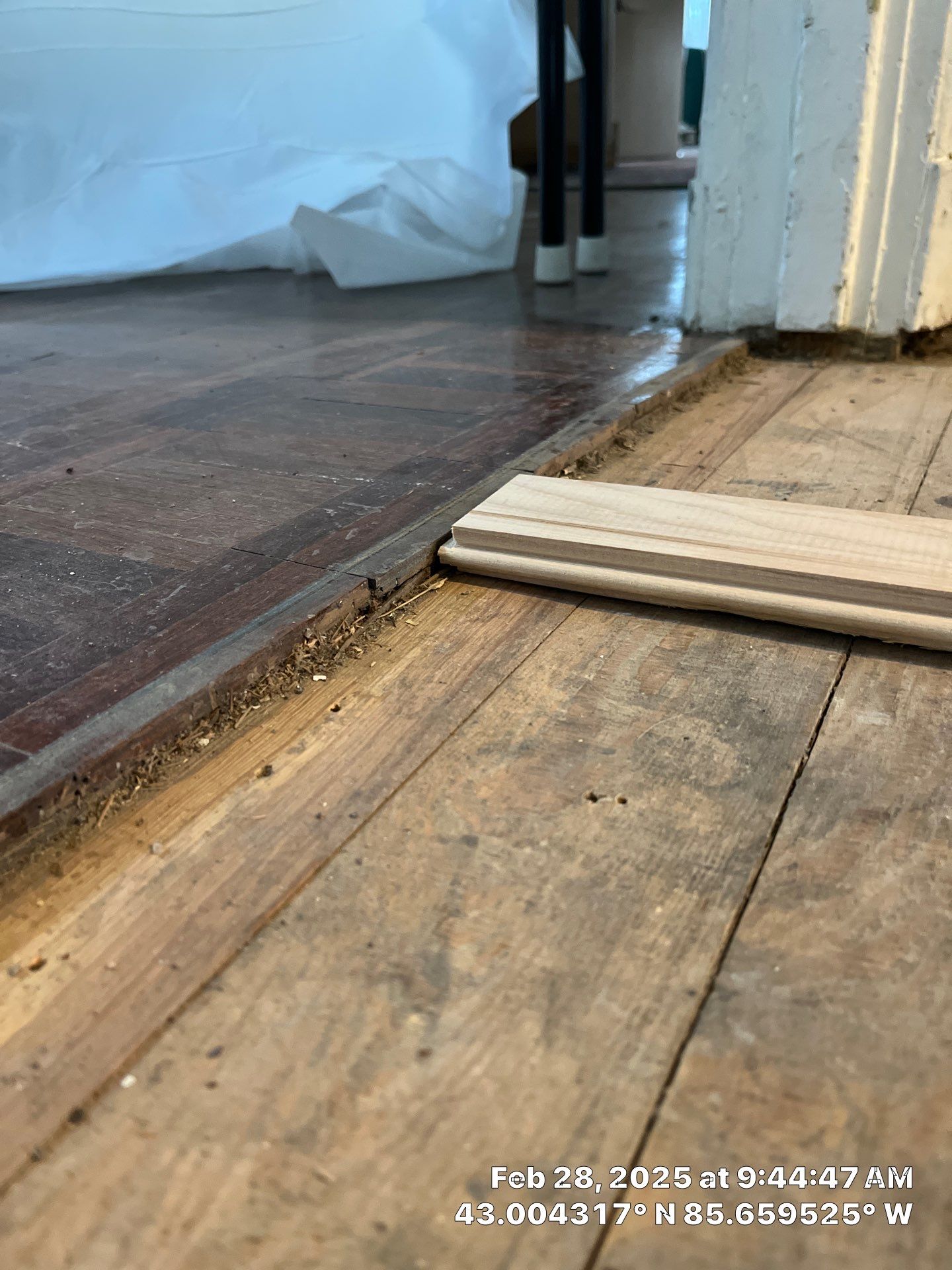 Custom Refinishing on Existing Hardwoods by RTBaldwin Hardwood Floors