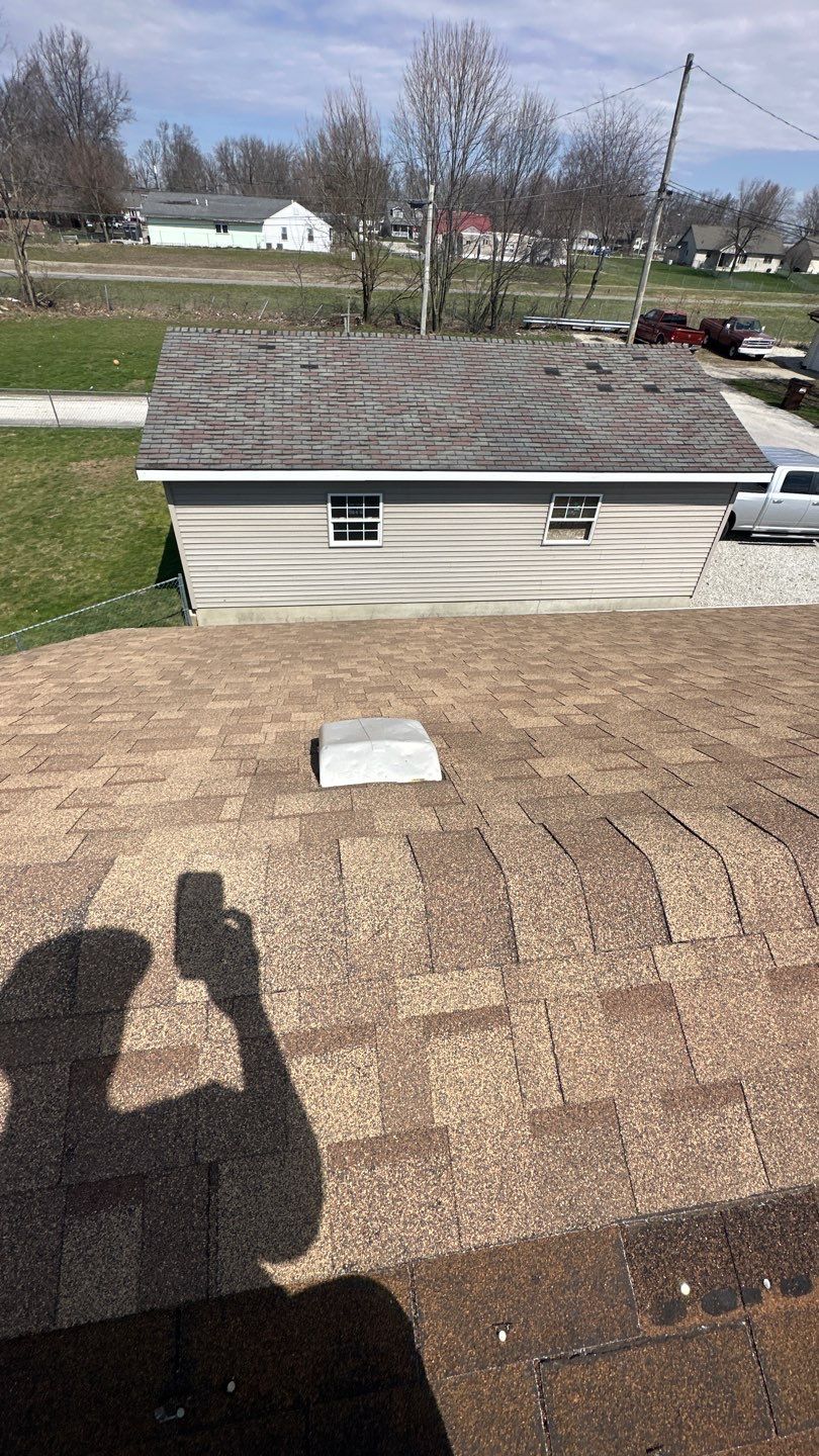 Residential Roofing Installation using GAF Timberline HDZ Charcoal by Nitro Roofing and Construction