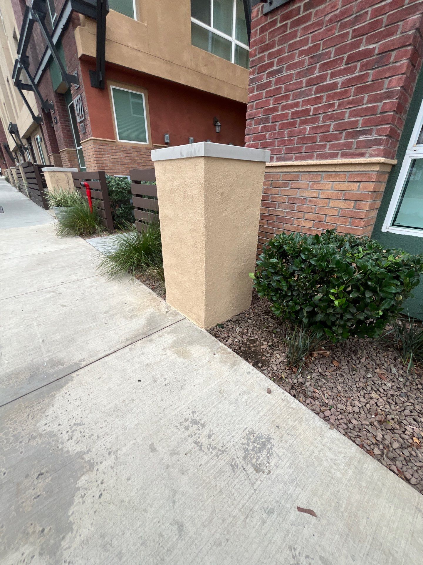 Pillar Stucco Repair in Glendora by One Stop Source