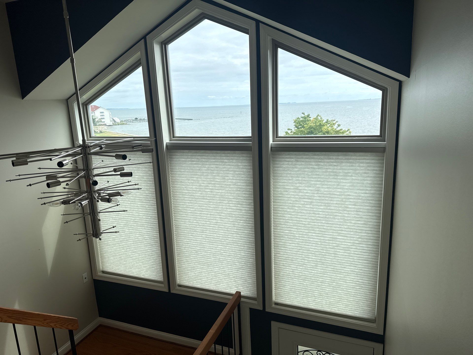 Window Treatment Project in Chesapeake Beach, MD by Southern Maryland Custom Blinds