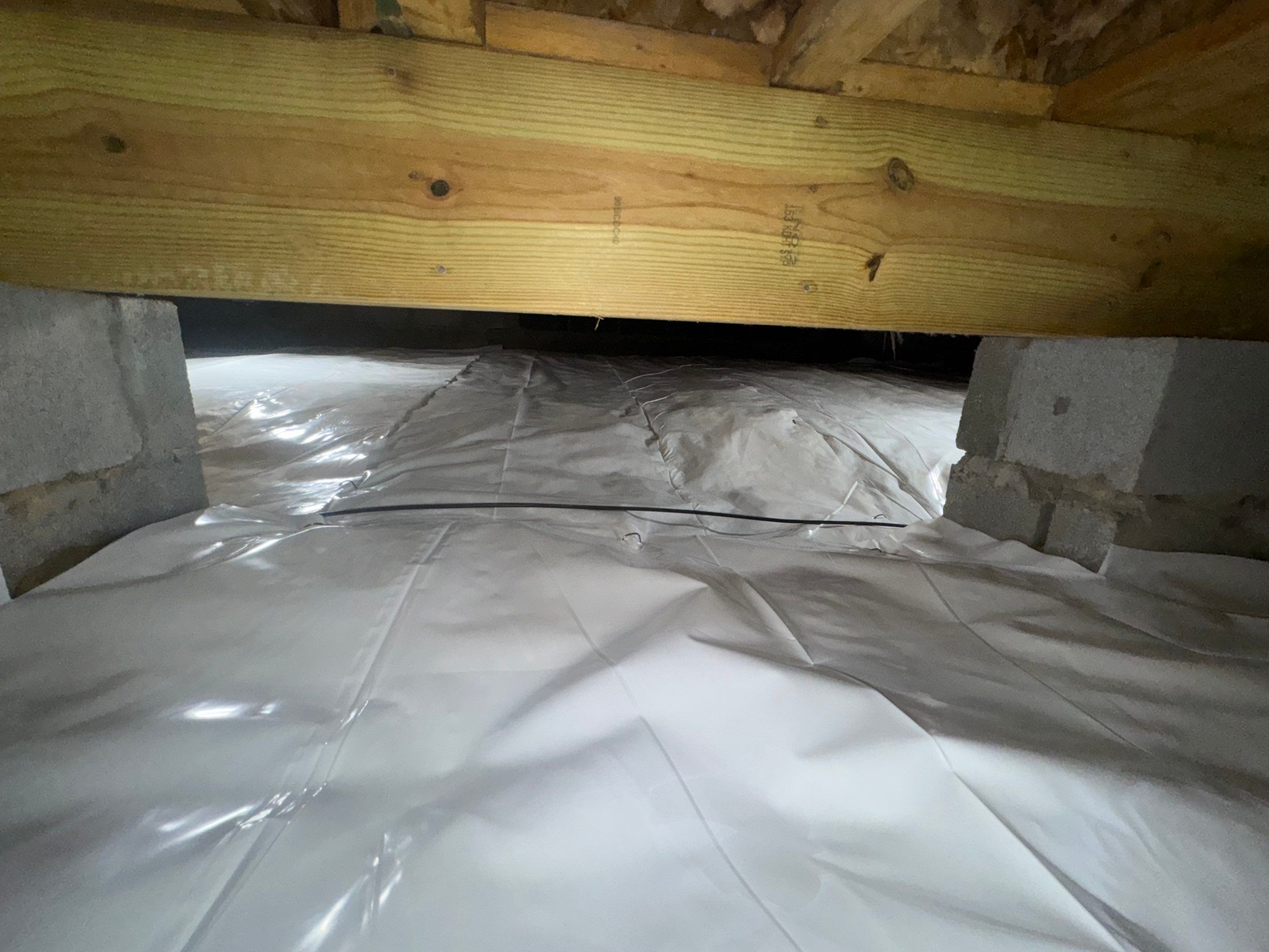 Project in Franklin by Patriot Crawl Space Repairs