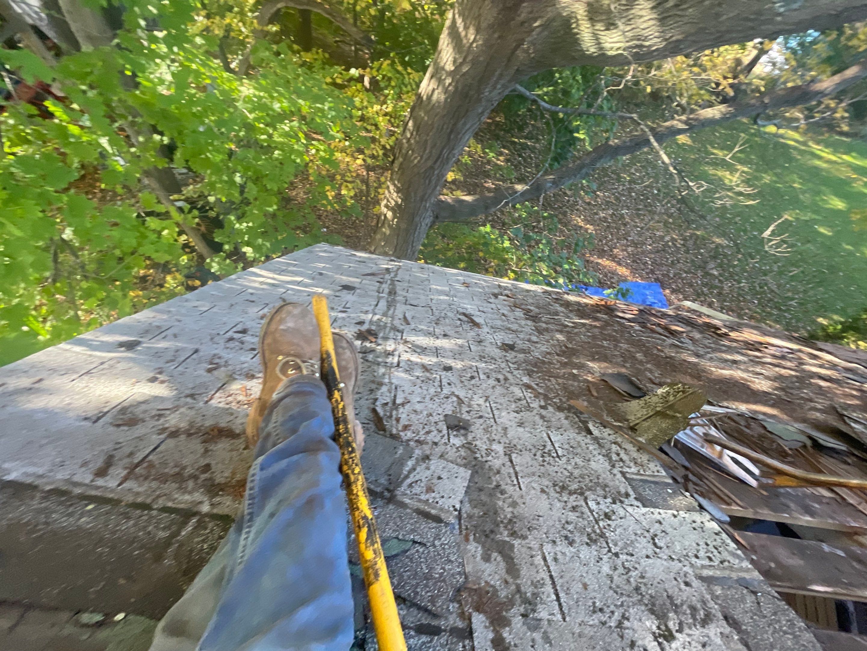 Residential Roofing Installation using Owens Corning TruDefinition Sierra Gray by A Plus Exterior