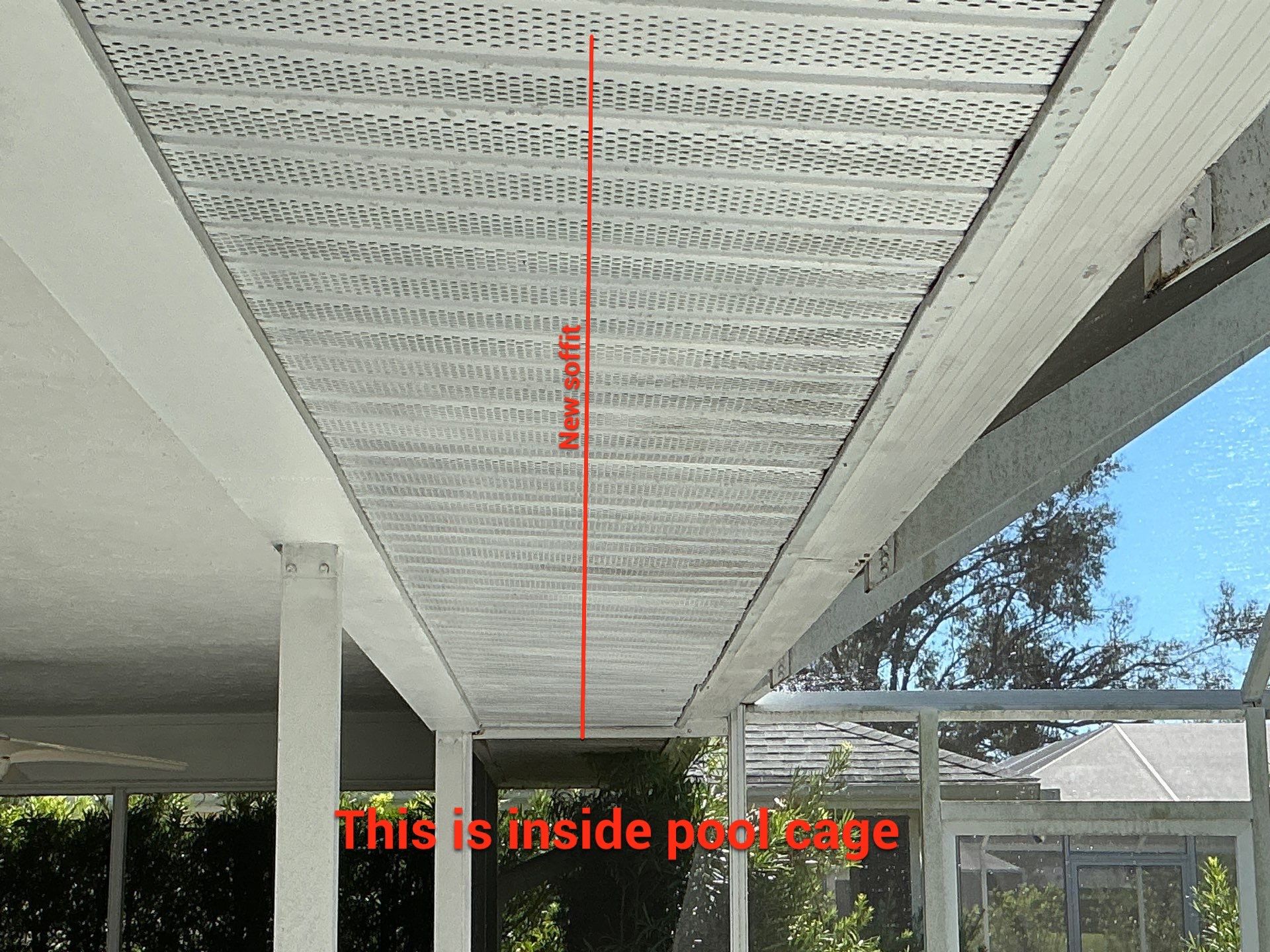 Install Vinyl Soffit in Sarasota FL by Gutter Professors