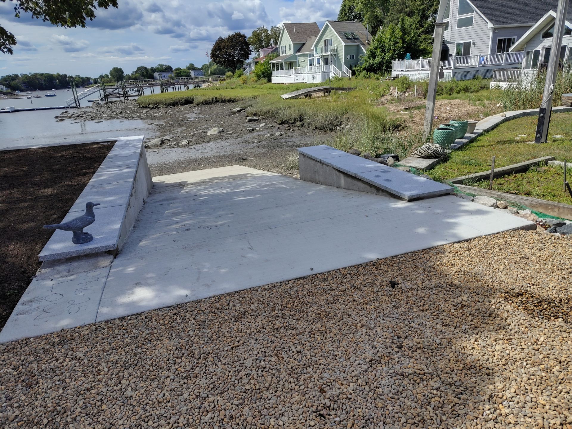 Beautiful Re-disgn by the water in Danvers MA  by Cole Landscaping Inc