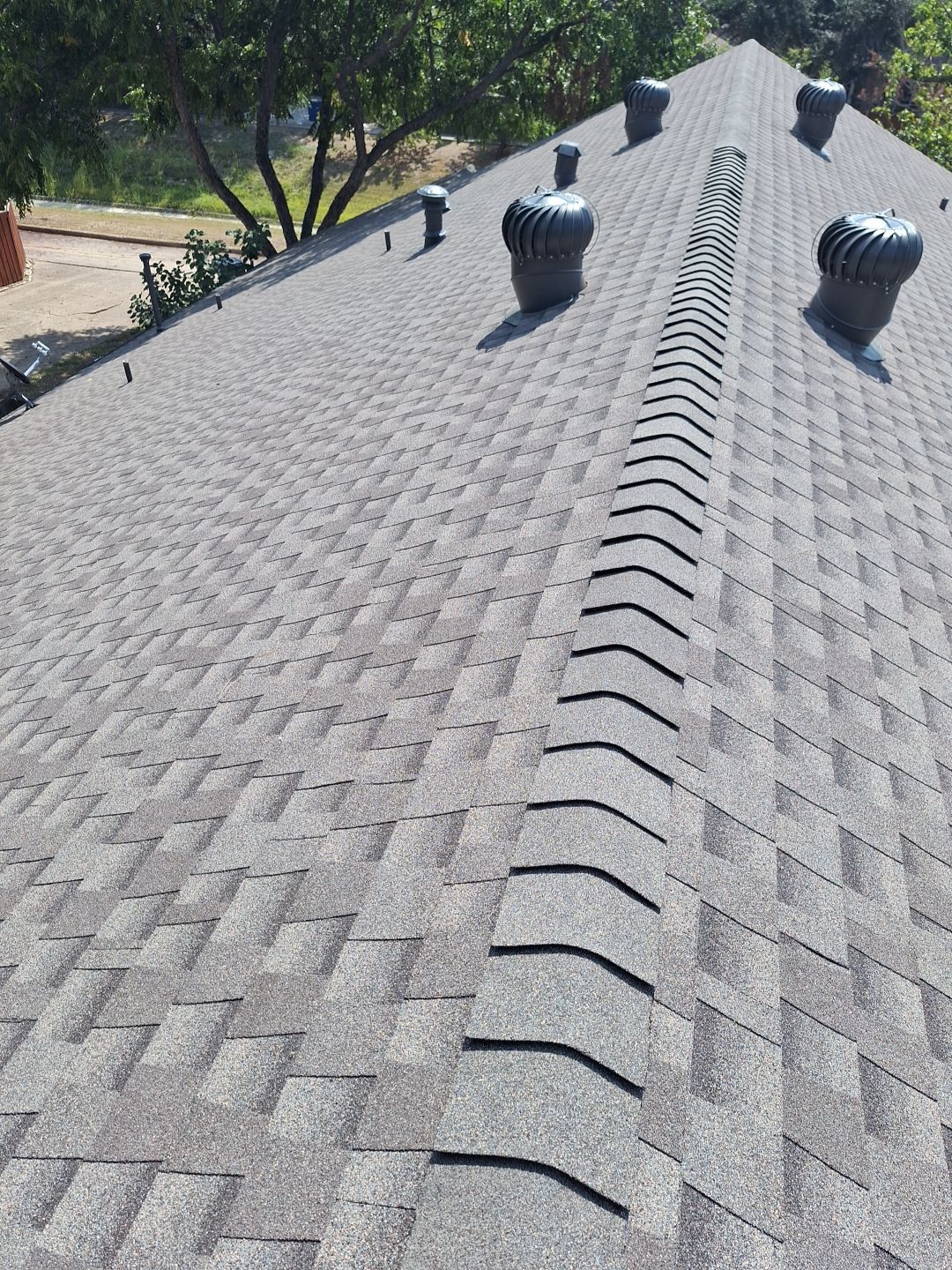 North Dallas Roofing Installation using GAF Timberline HDZ by Bert Roofing Inc