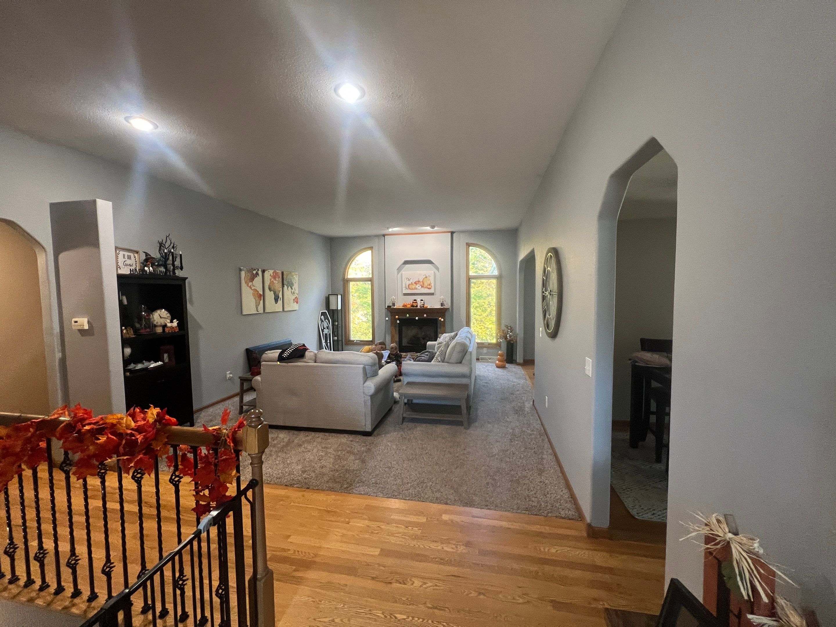 Peosta Main Floor Repaint by Grandview Painting