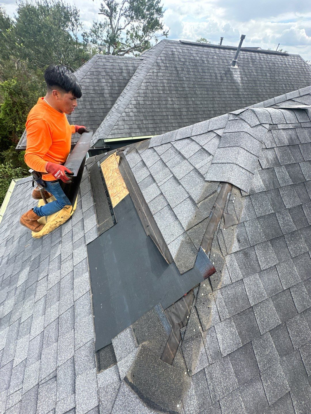 Residential Roofing Repair using Owen's Corning Duration (Lifetime) Shingles by Roof Repair Company