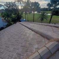 Boral Saxony 900 Slate Chestnut Burnt by Total Roofing System The Metal Roof Experts