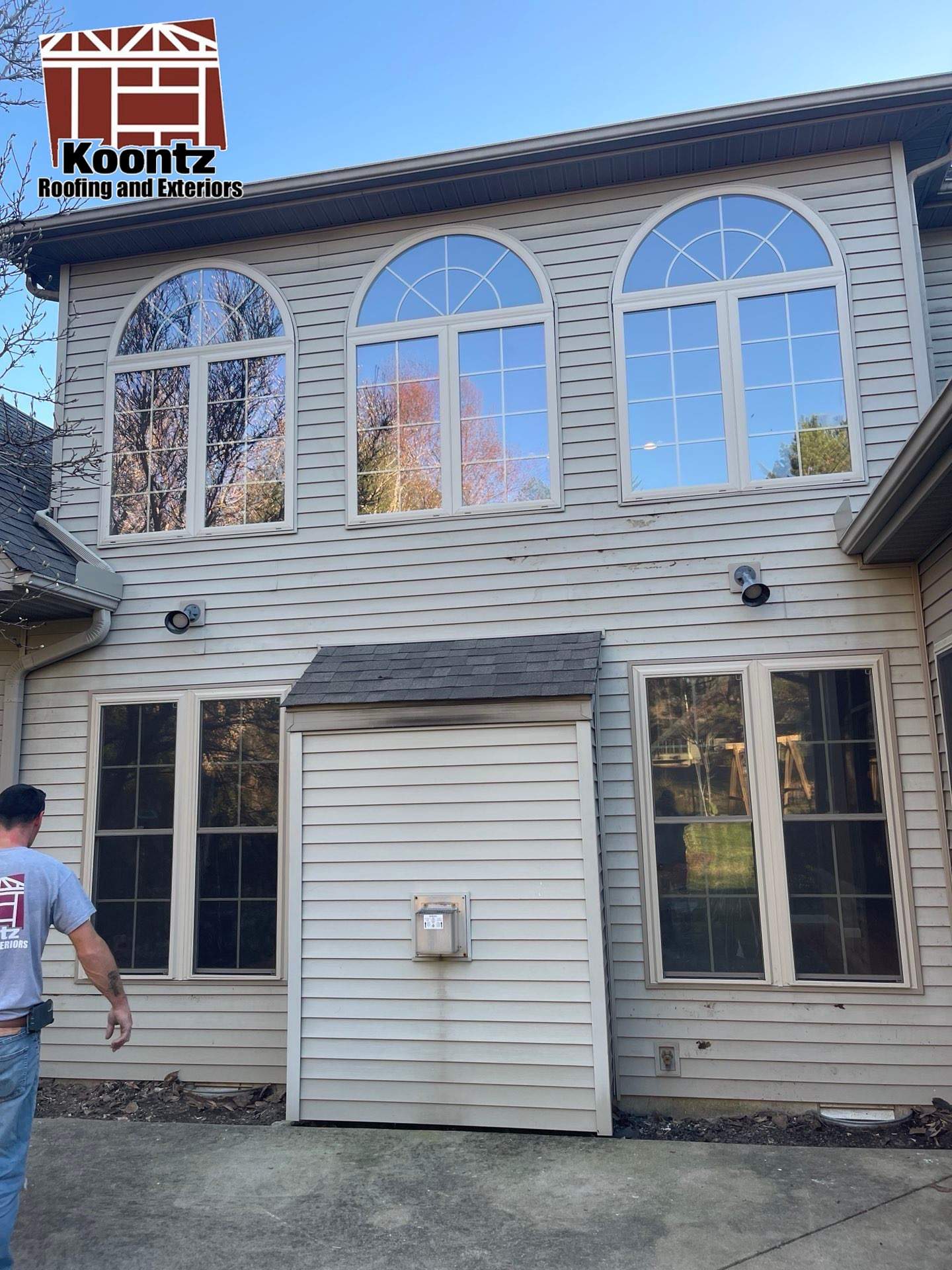 Window Installation using ViWinTech Windows by Koontz Construction