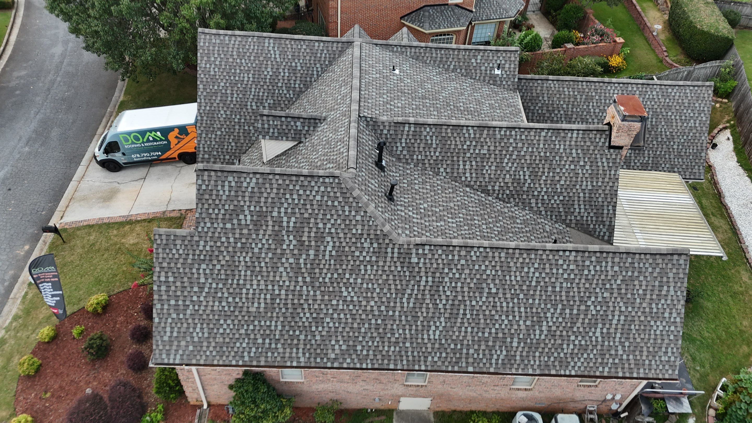 Greystone Lane Chamblee Roof Replacement by Dom Roofing & Restoration
