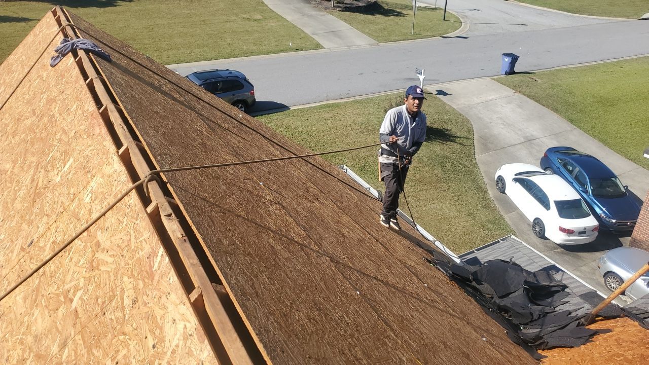 Residential Roofing Installation using Owens Corning by Inspector Roofing and Restoration