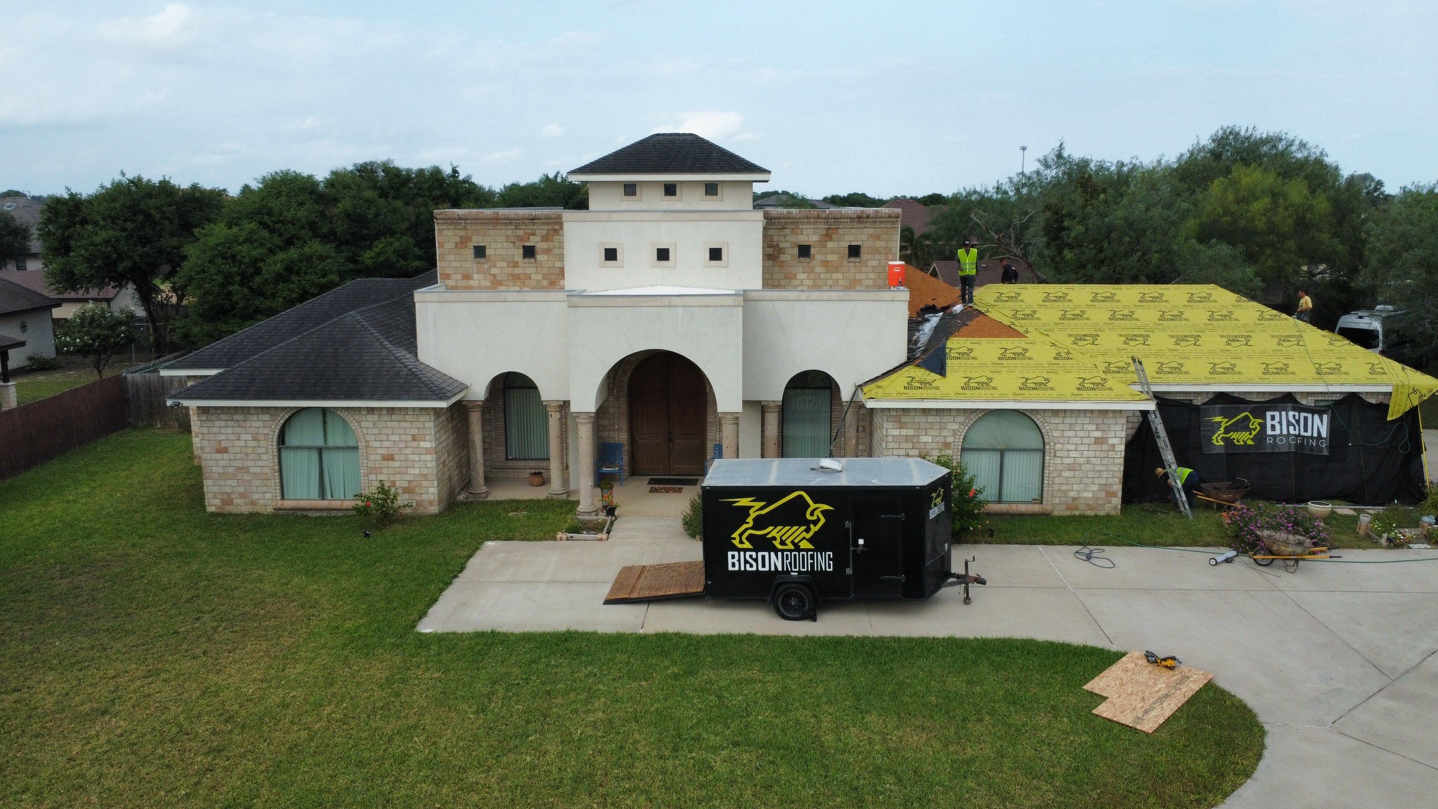 Standing Seam Roof by Bison Roofing  