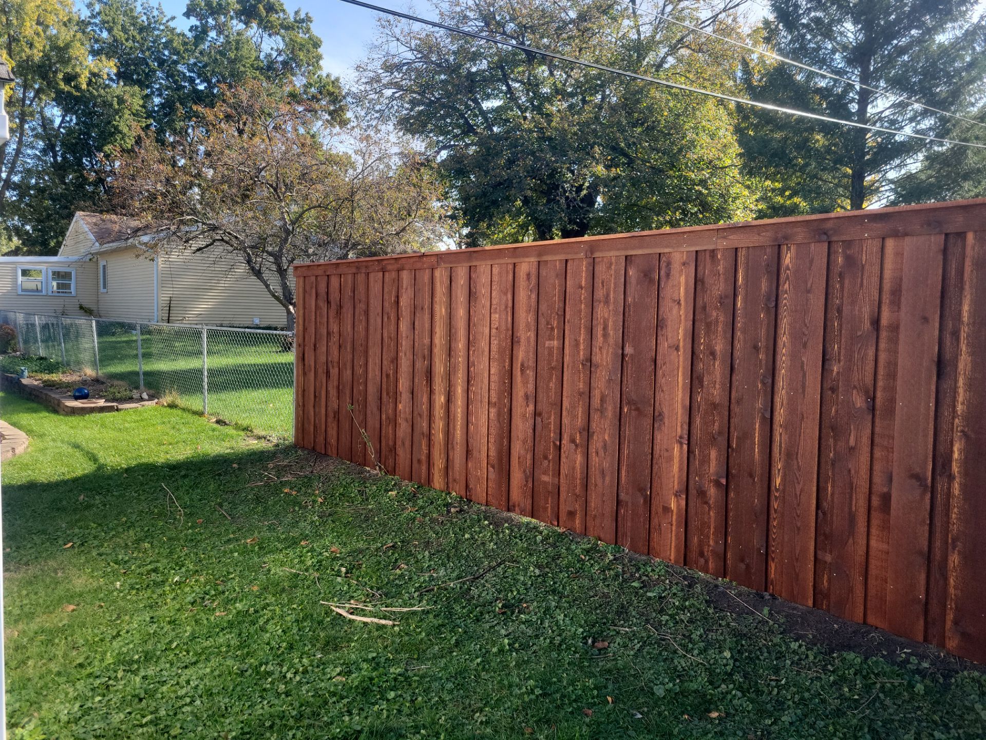 Project in Cedar Falls by Perfect Picket Fence and Stain