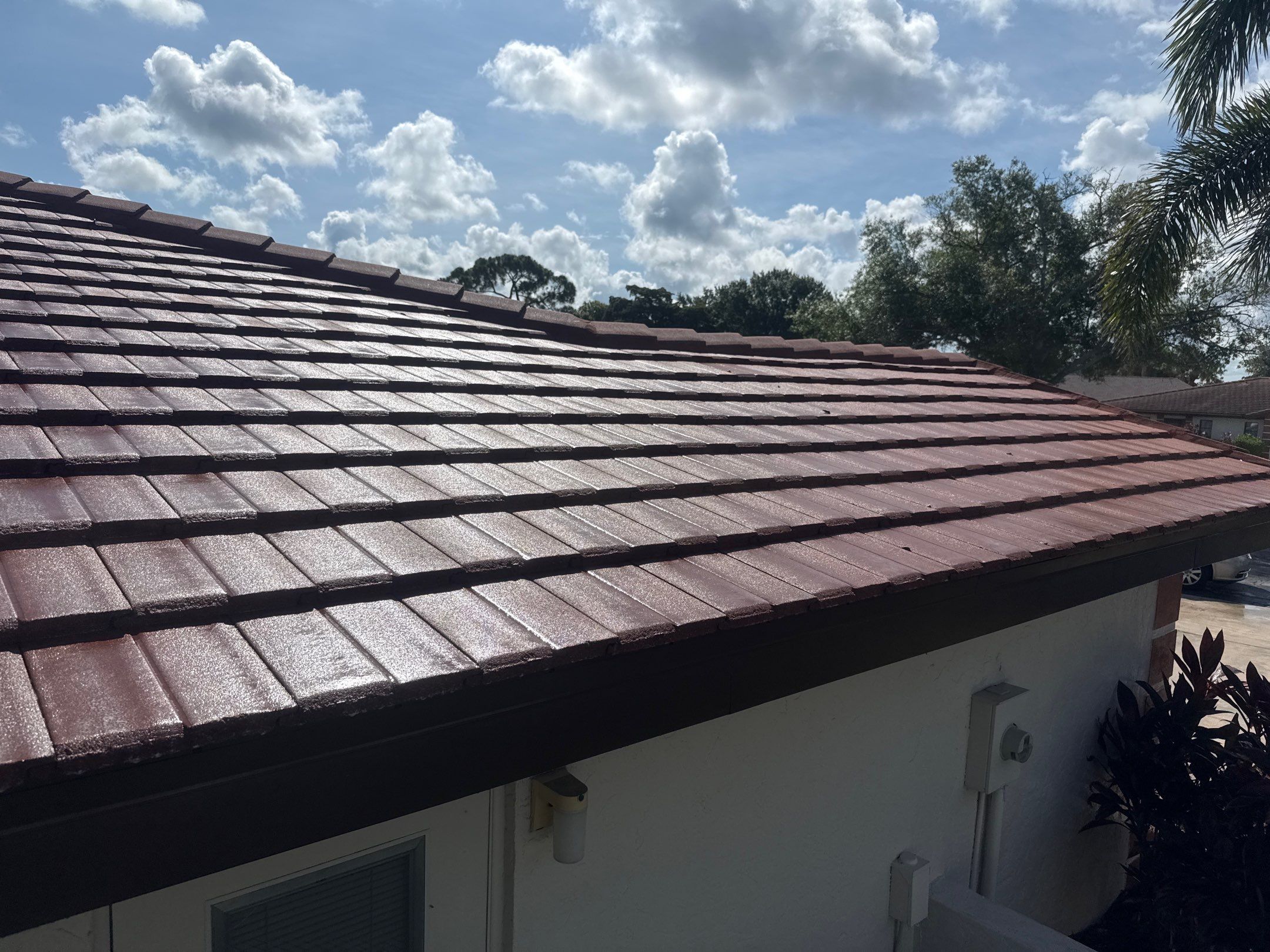 Tile Roof, Driveway & Patio Cleaning – Vivienda at Bradenton I by Sunshine AquaWash