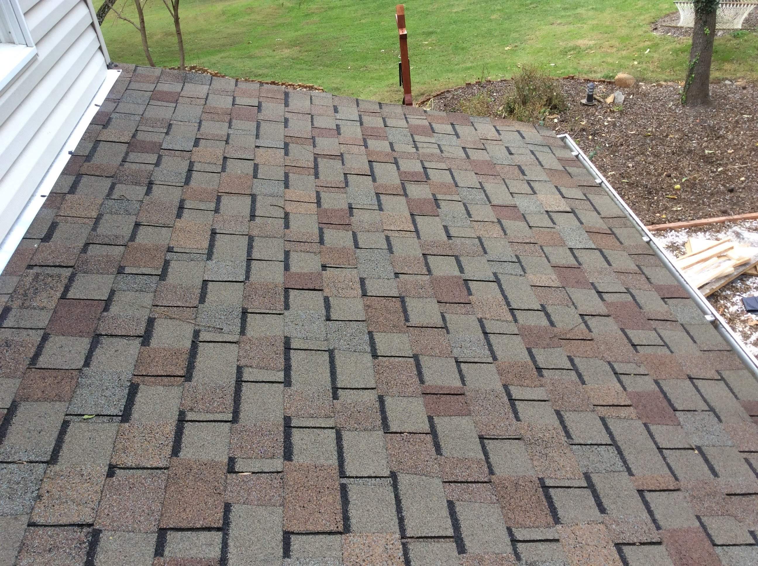 Residential Roofing Installation using Resawn Shake Shingles by Alpha Design Services