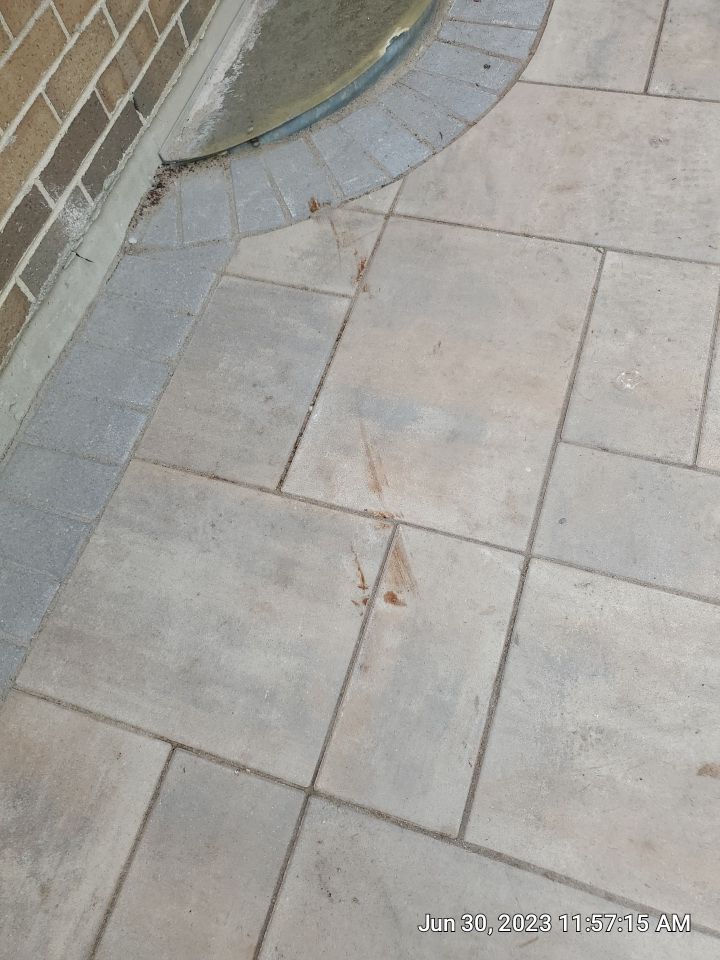 Brick paver clean, sand and seal. using Surebond SB-1300 by Northern Power Washing LLC.