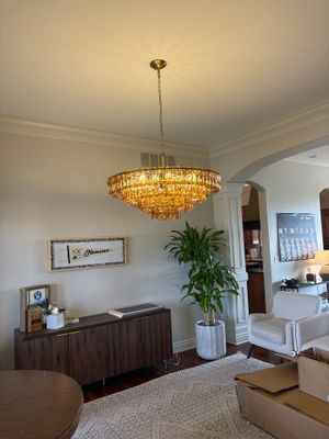 Chandelier & Wall Sconces