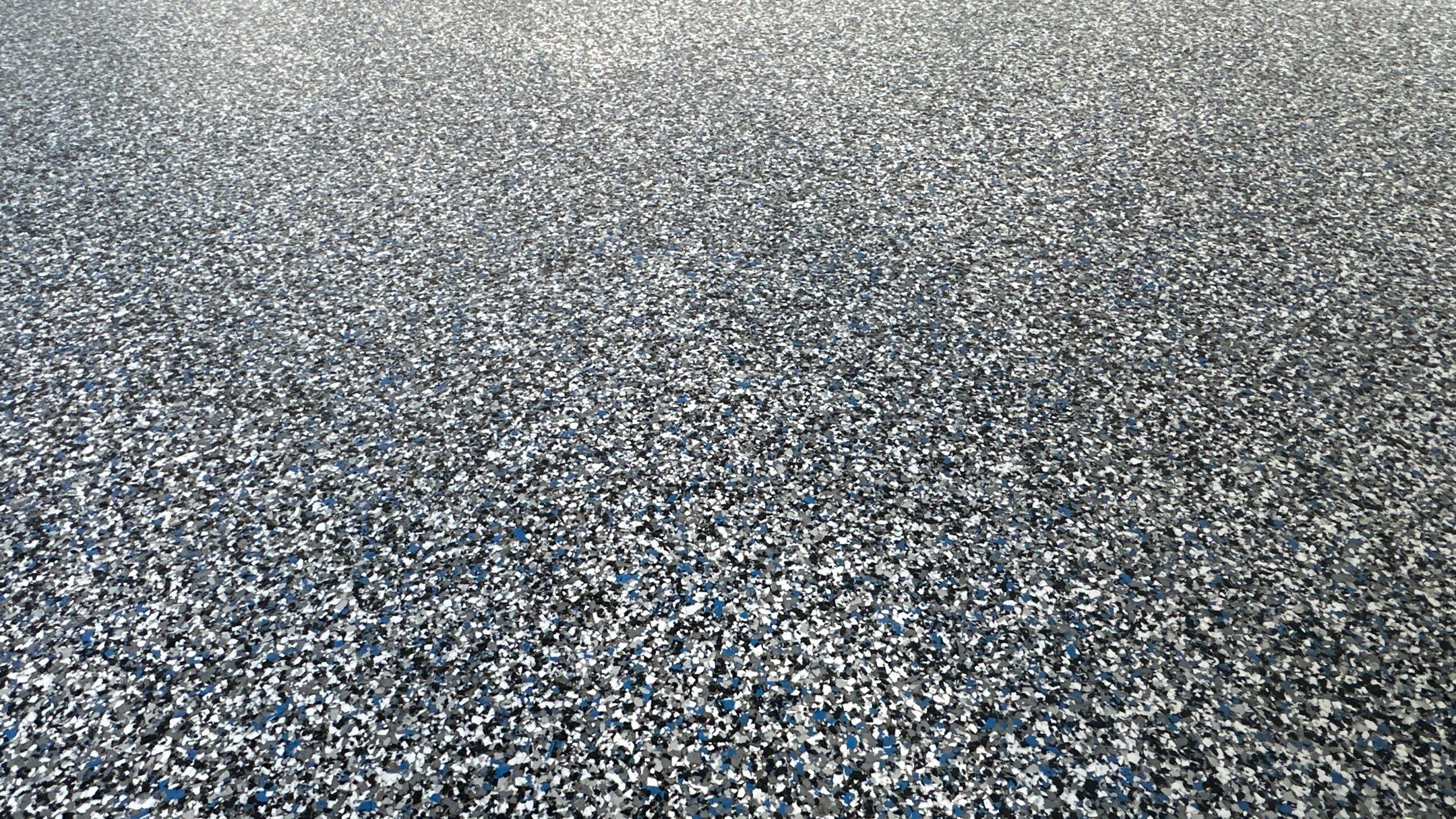 Jim J got this beautiful new Banner Blue garage floor by Banner Garage