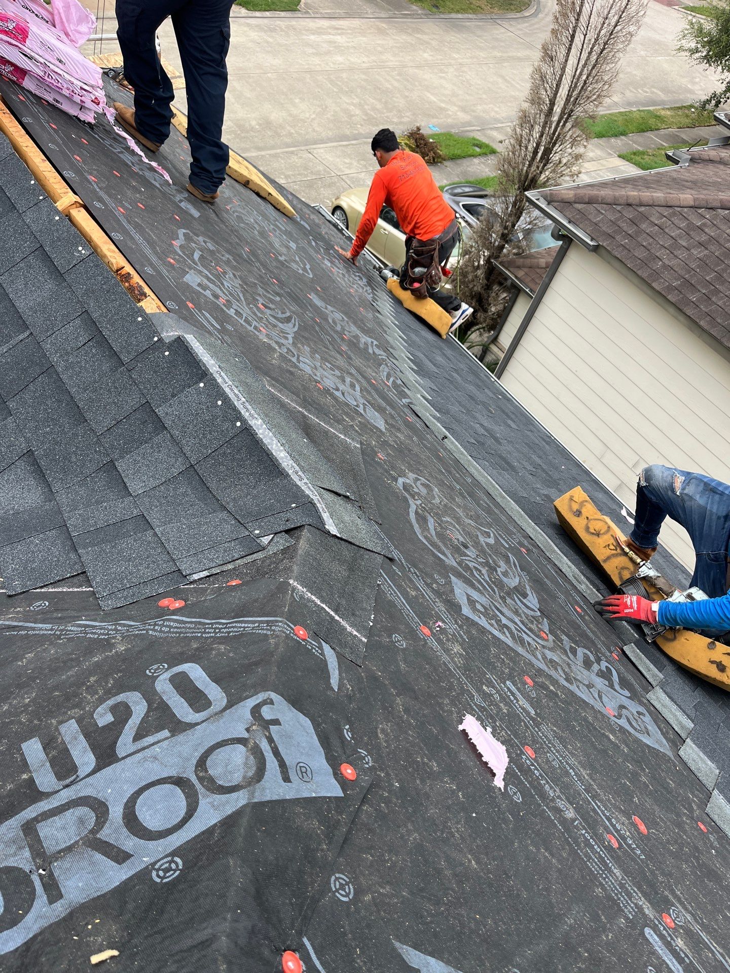 Residential Roofing Repair using Owen's Corning Duration (Lifetime) Shingles by Roof Repair Company