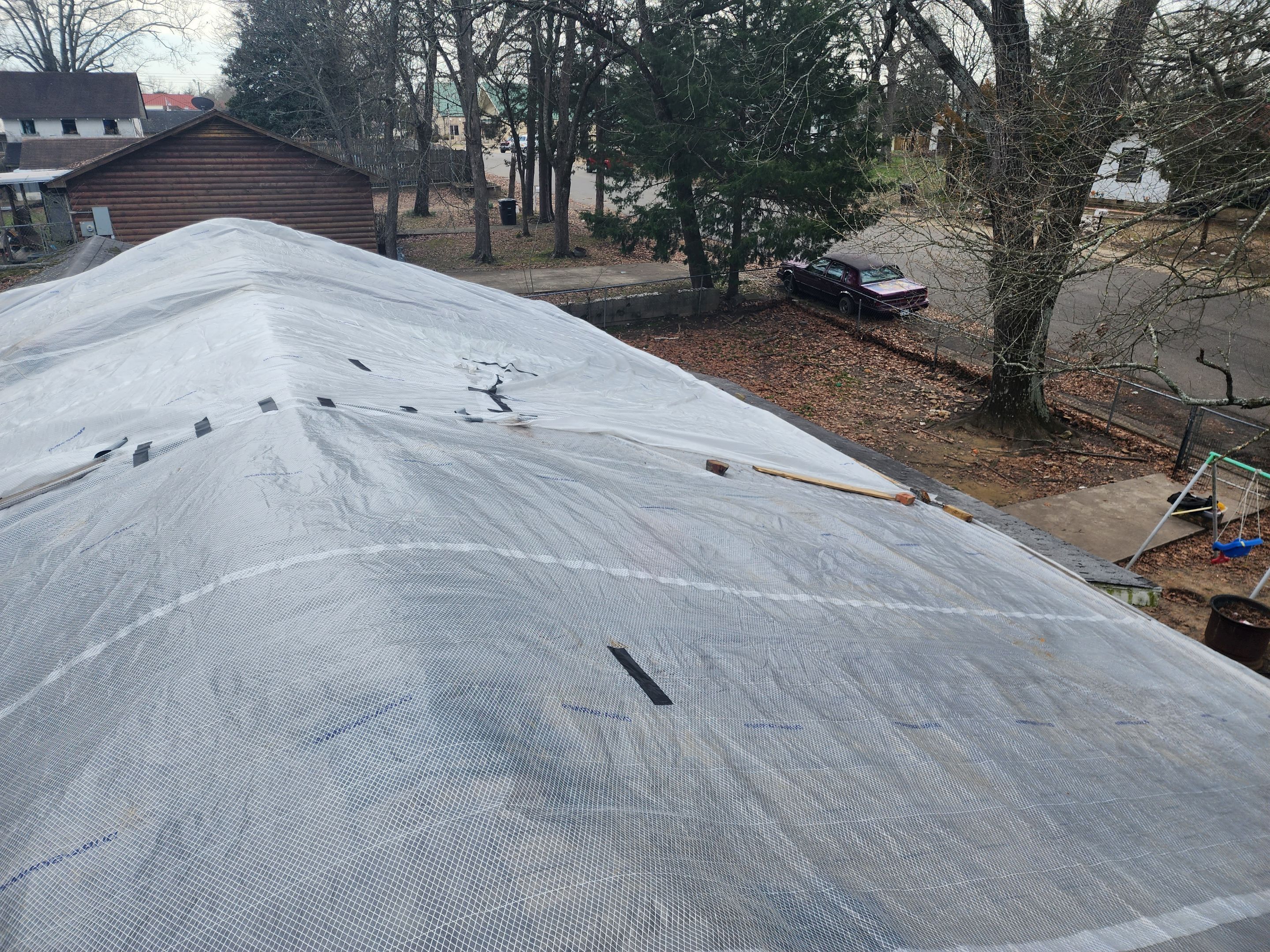 Residential Roofing Installation using 29 Gauge Galvalume Metal by Hostetler Roofing