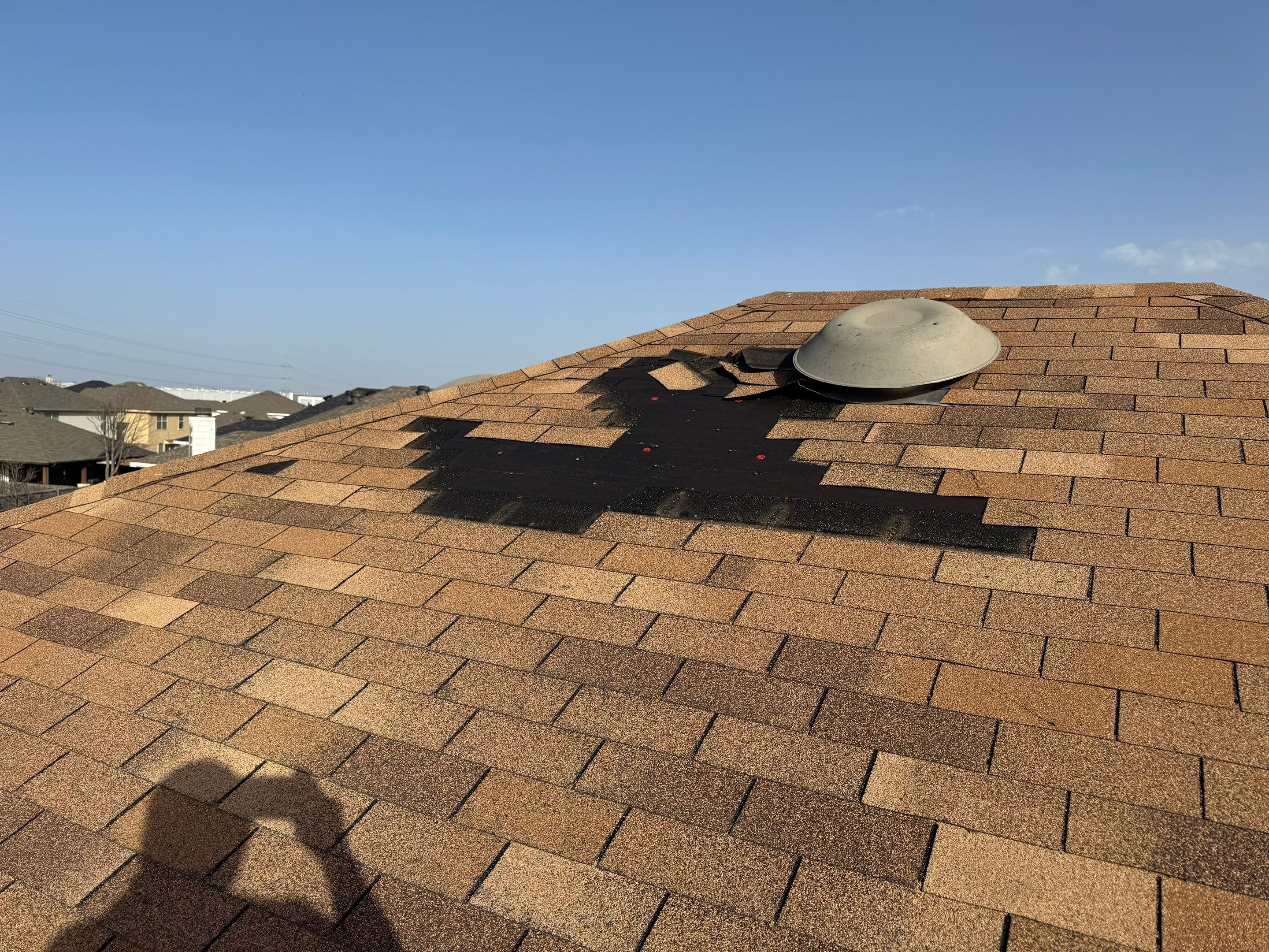 Residential Roofing Repair using Various Roof Repair Materials by Harvey Roofing & Construction
