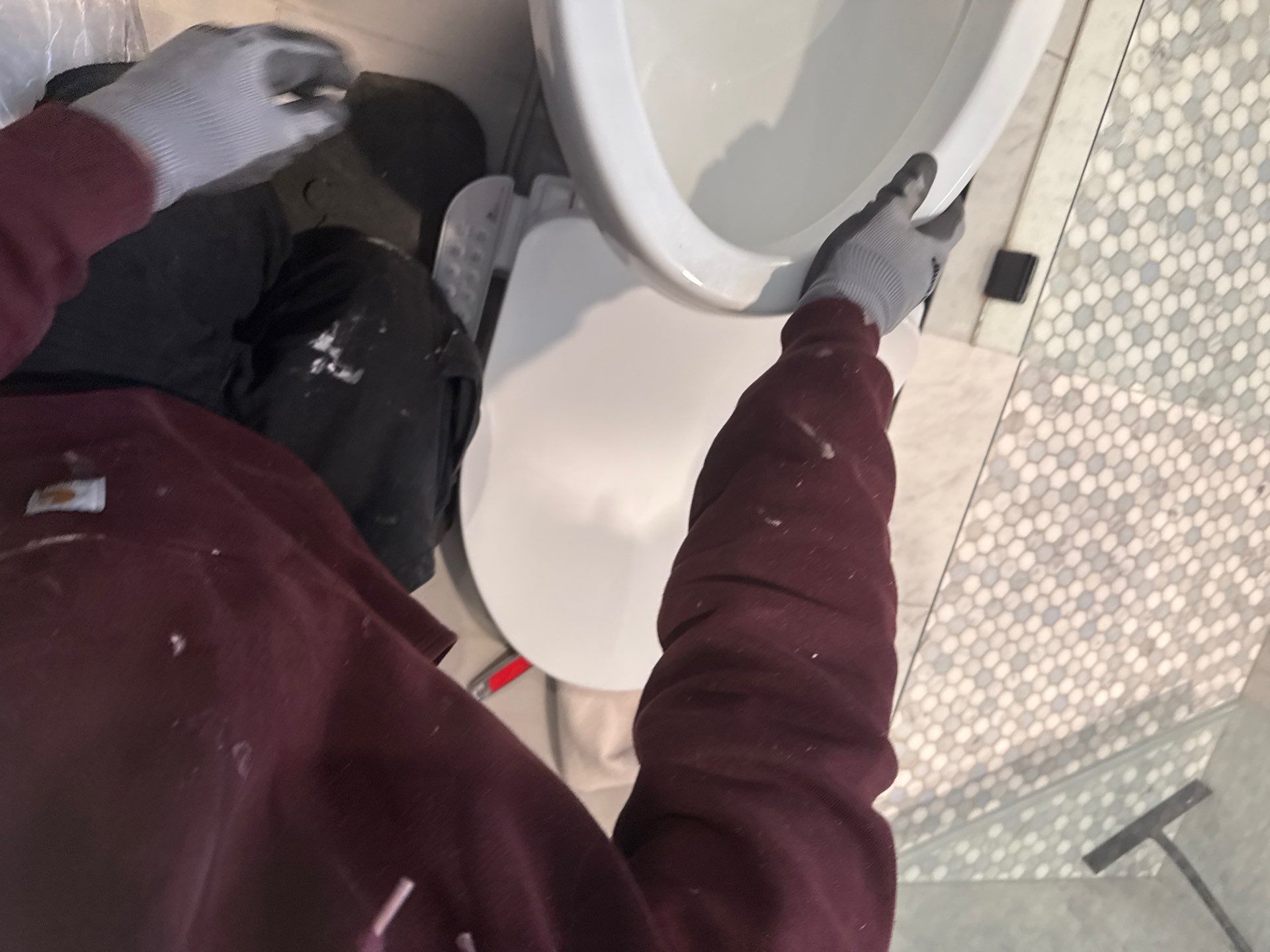 Toilet Installation with New Seal by Us Plumbing 